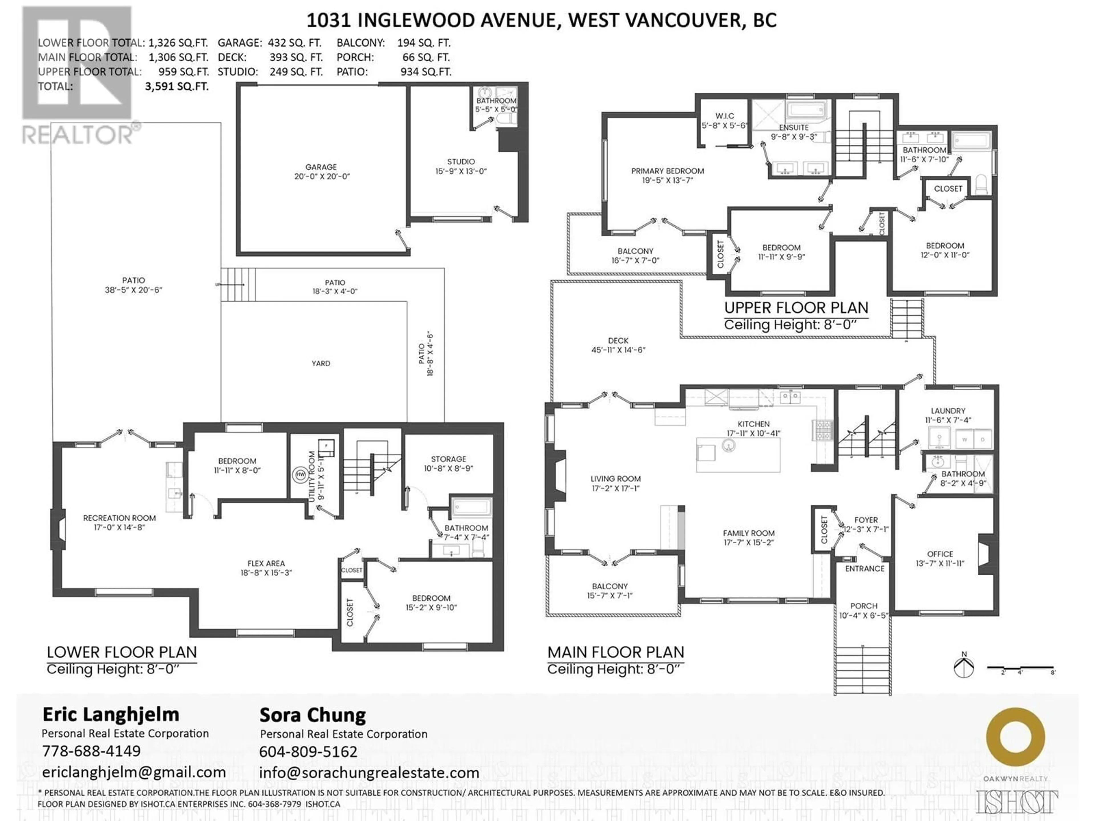 Floor plan for 1031 INGLEWOOD AVENUE, West Vancouver British Columbia V7T1Y1