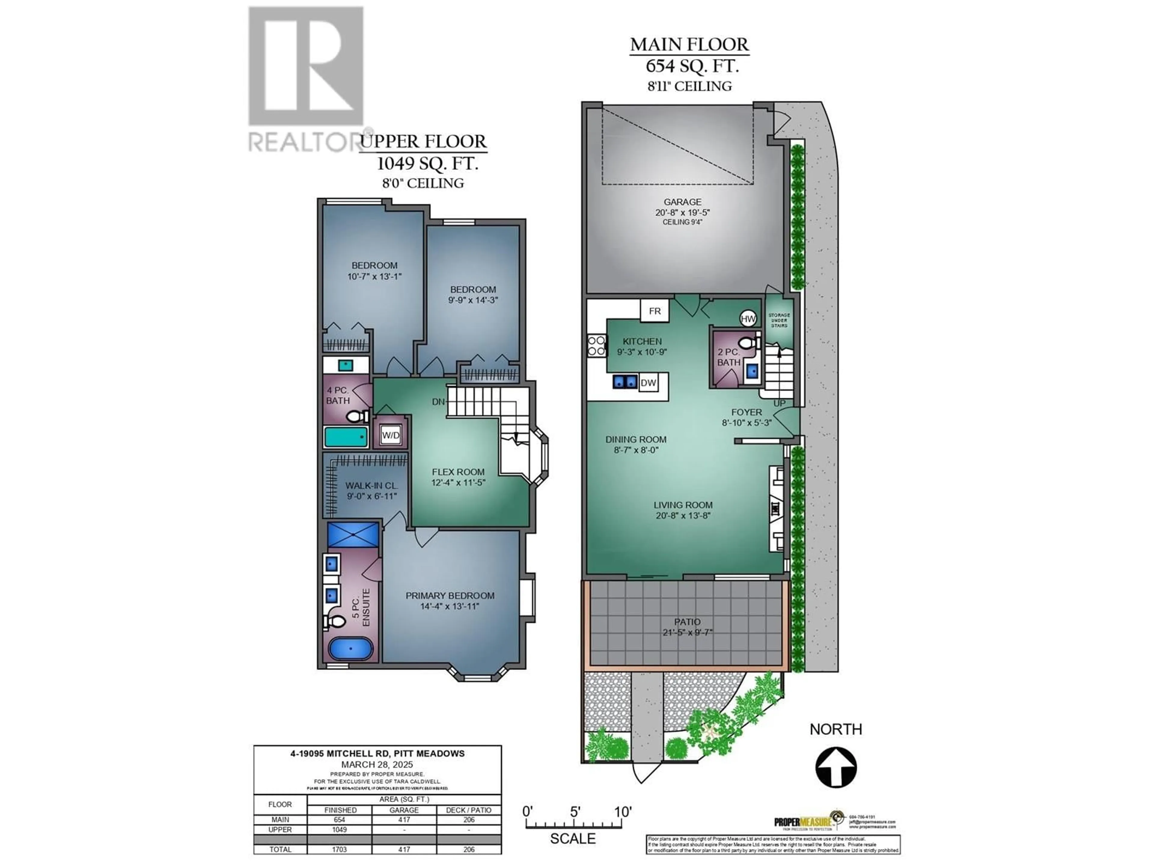Floor plan for 4 - 19095 MITCHELL ROAD, Pitt Meadows British Columbia V3Y0G2