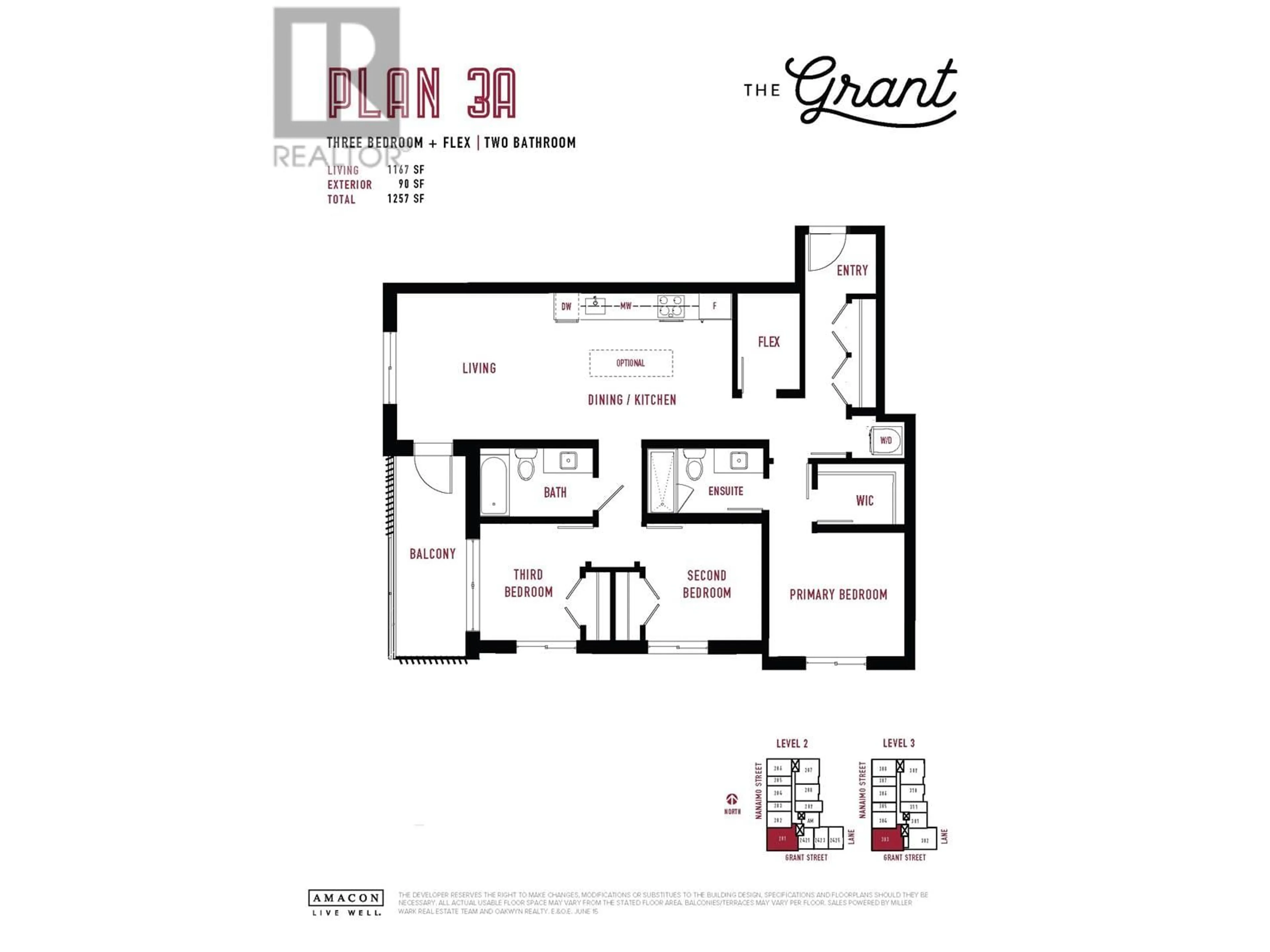 Floor plan for 303 - 2419 GRANT STREET, Vancouver British Columbia V0V0V0