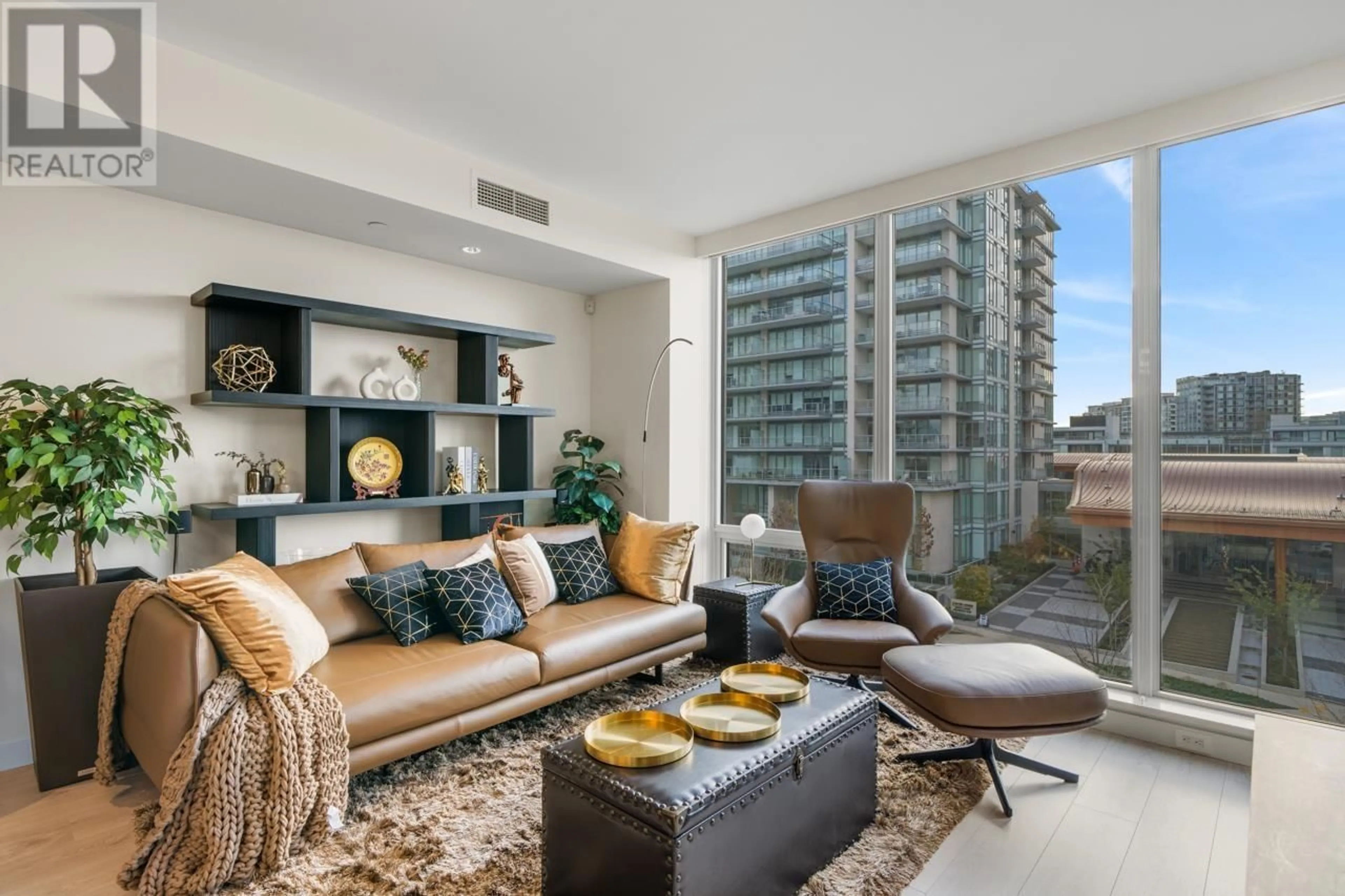 Living room with furniture, unknown for 407 - 6633 PEARSON WAY, Richmond British Columbia V7C0C4