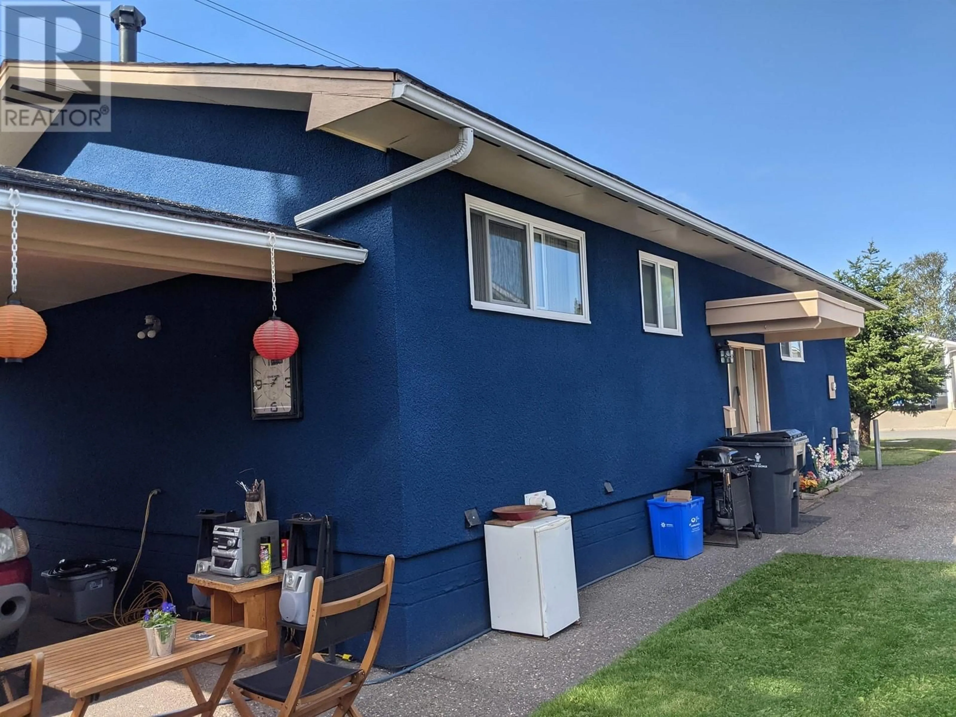 Home with vinyl exterior material, street for 196 TABOR BOULEVARD, Prince George British Columbia V2M4L4