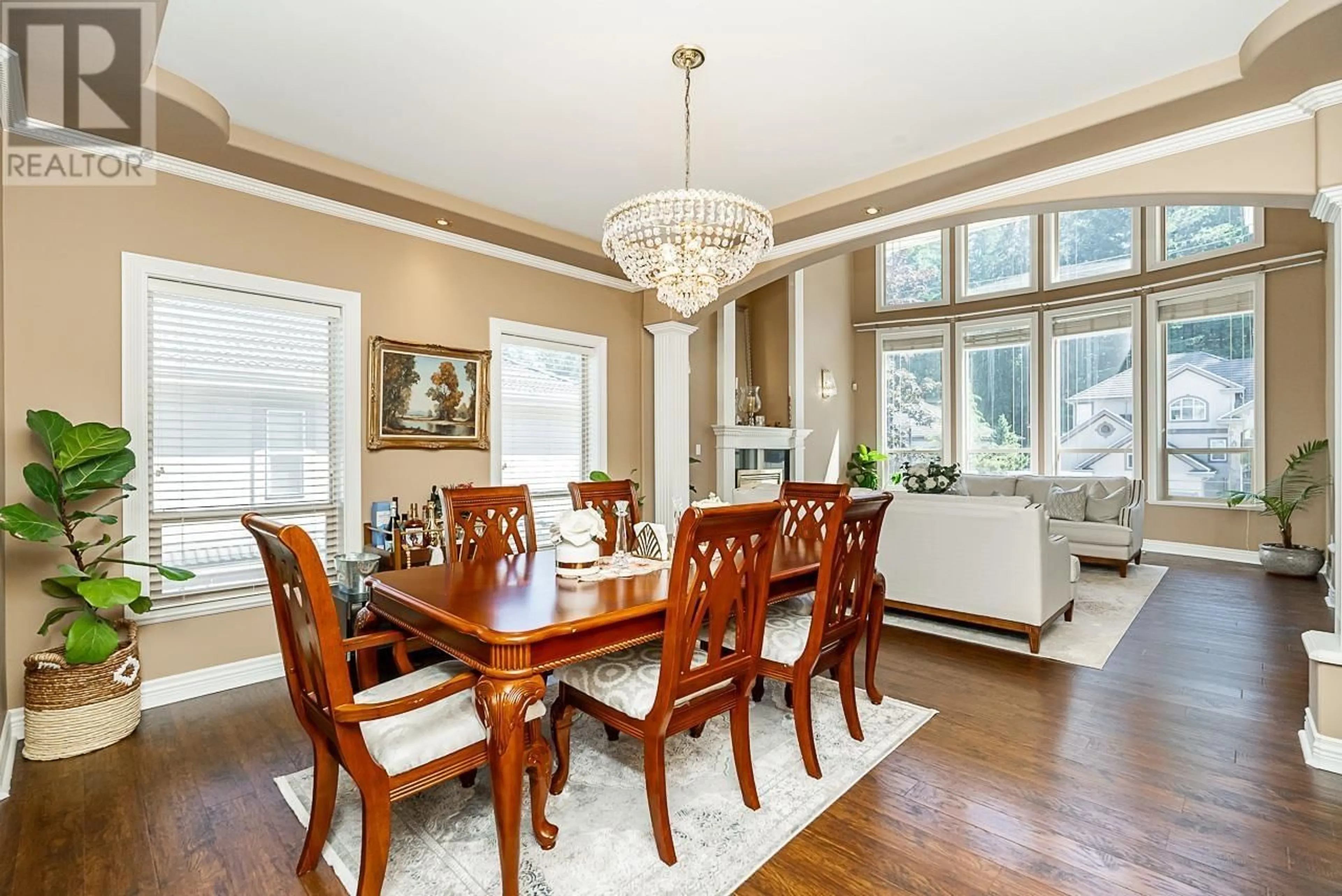 Dining room, wood/laminate floor for 3087 FIRESTONE PLACE, Coquitlam British Columbia V3E3E1
