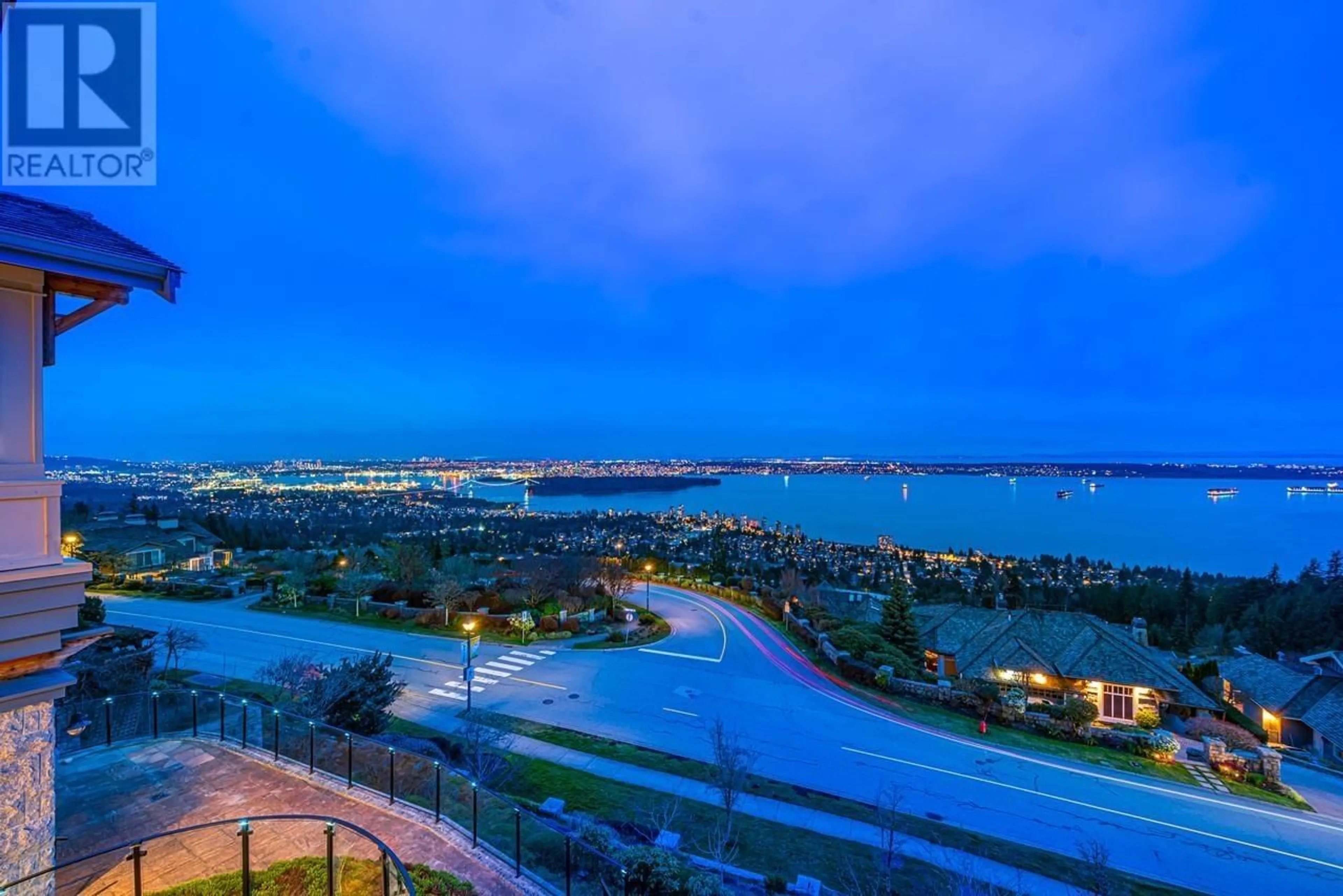 A pic from outside/outdoor area/front of a property/back of a property/a pic from drone, water/lake/river/ocean view for 2420 HALSTON COURT, West Vancouver British Columbia V7S3K3