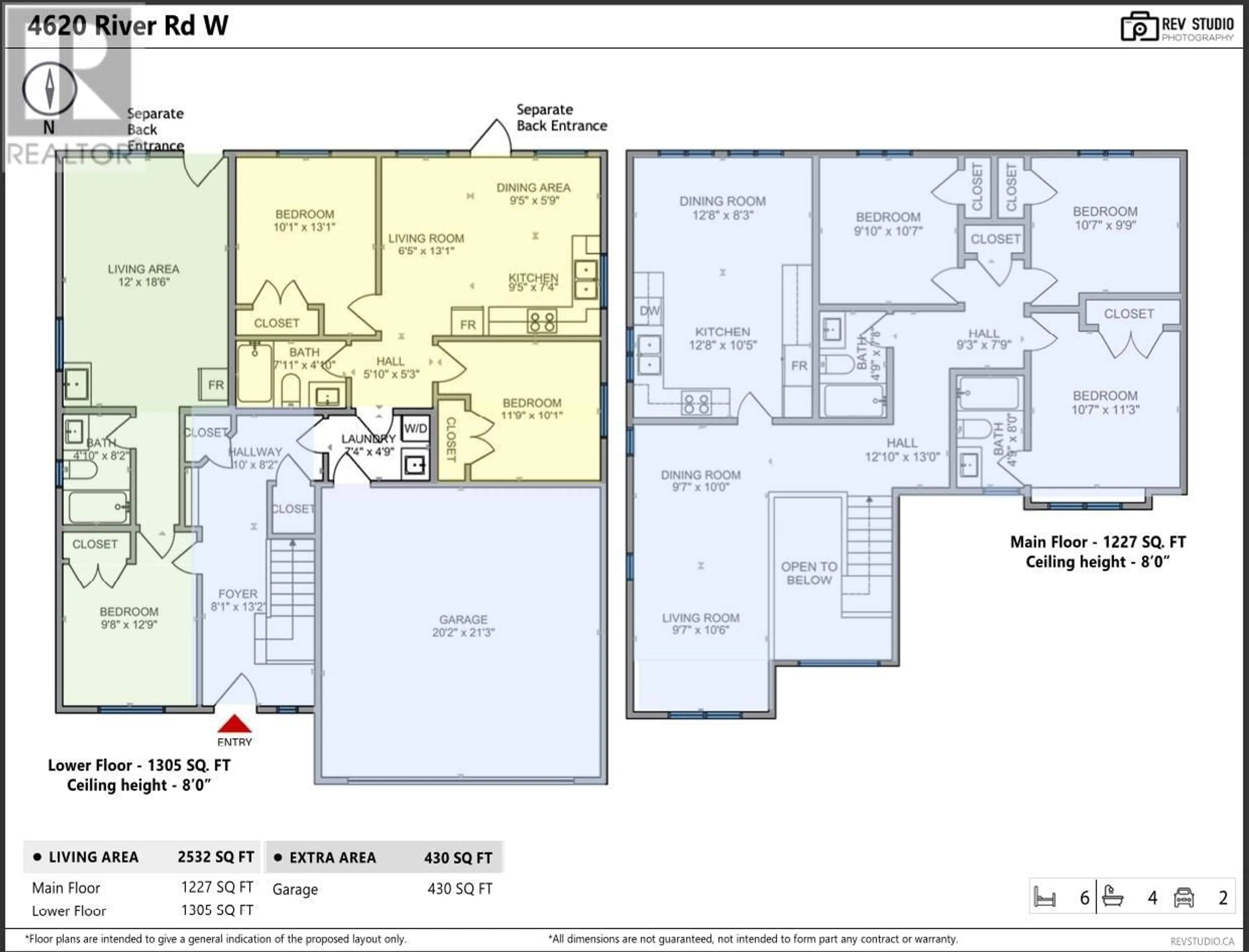 Floor plan for 4620 RIVER ROAD, Delta British Columbia V4K1S4
