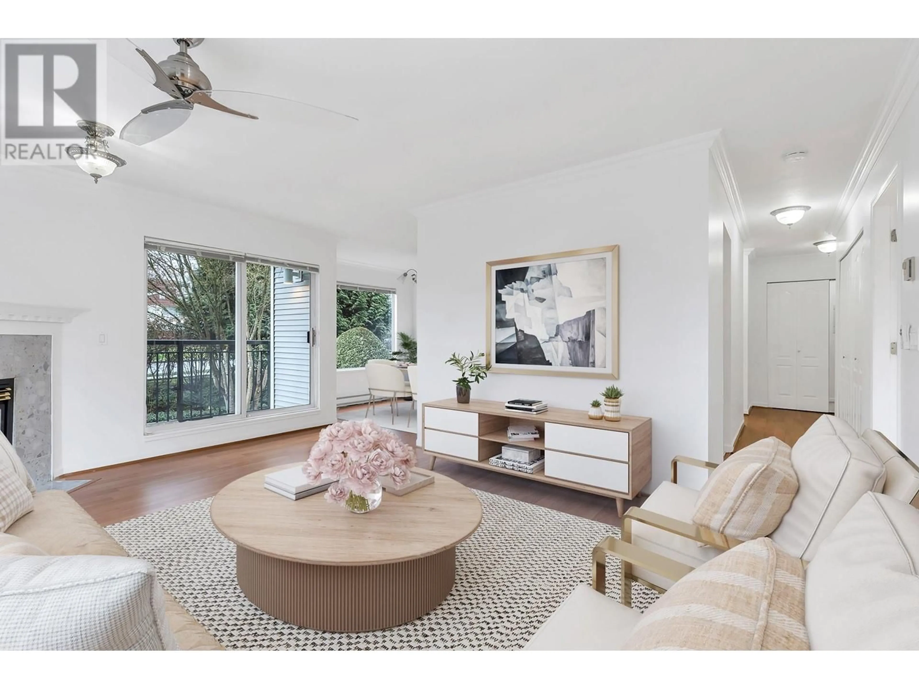Living room with furniture, unknown for 212 - 3770 MANOR STREET, Burnaby British Columbia V5G4T5