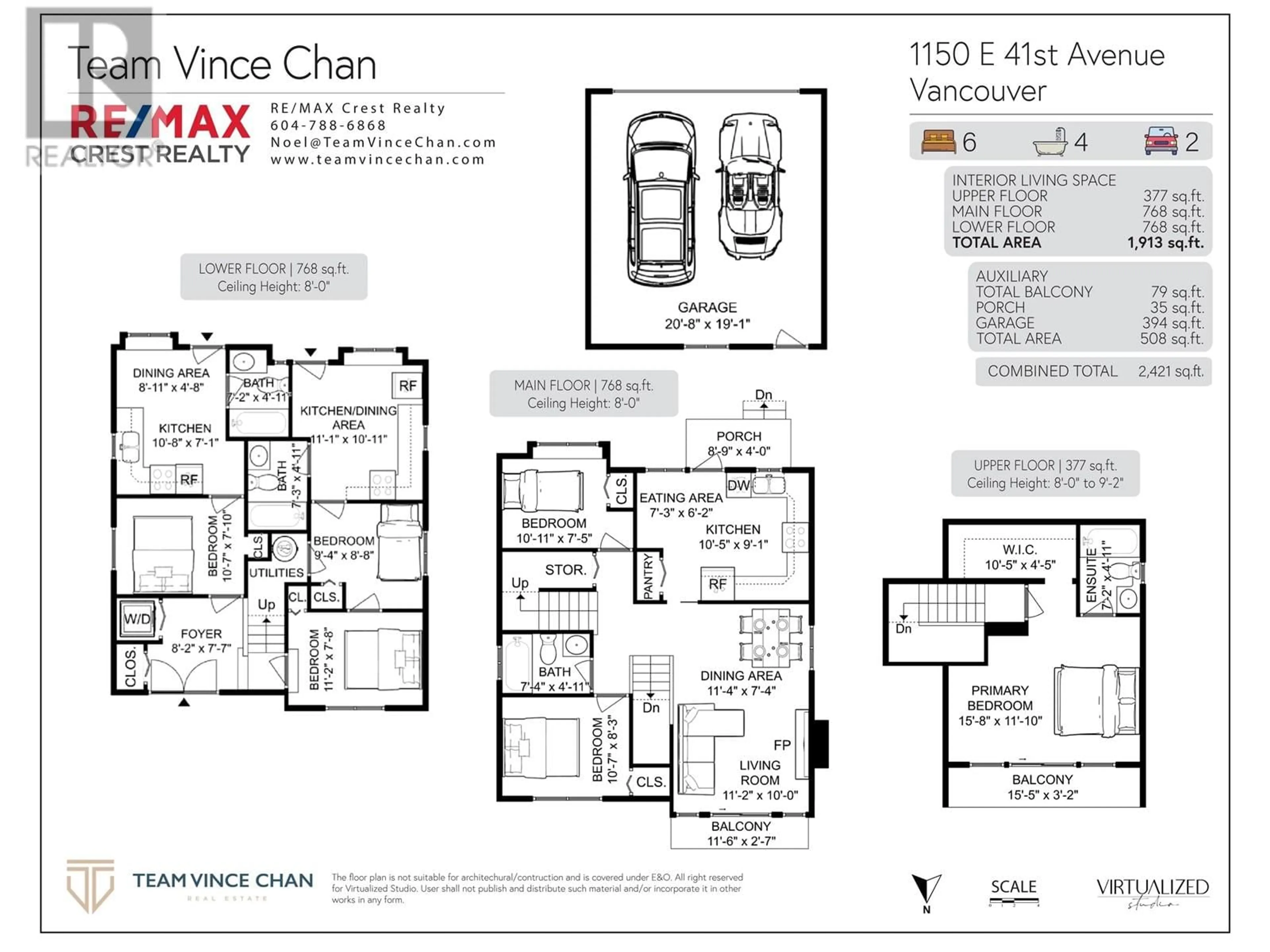 Floor plan for 1150 41ST AVENUE, Vancouver British Columbia V5W1R2