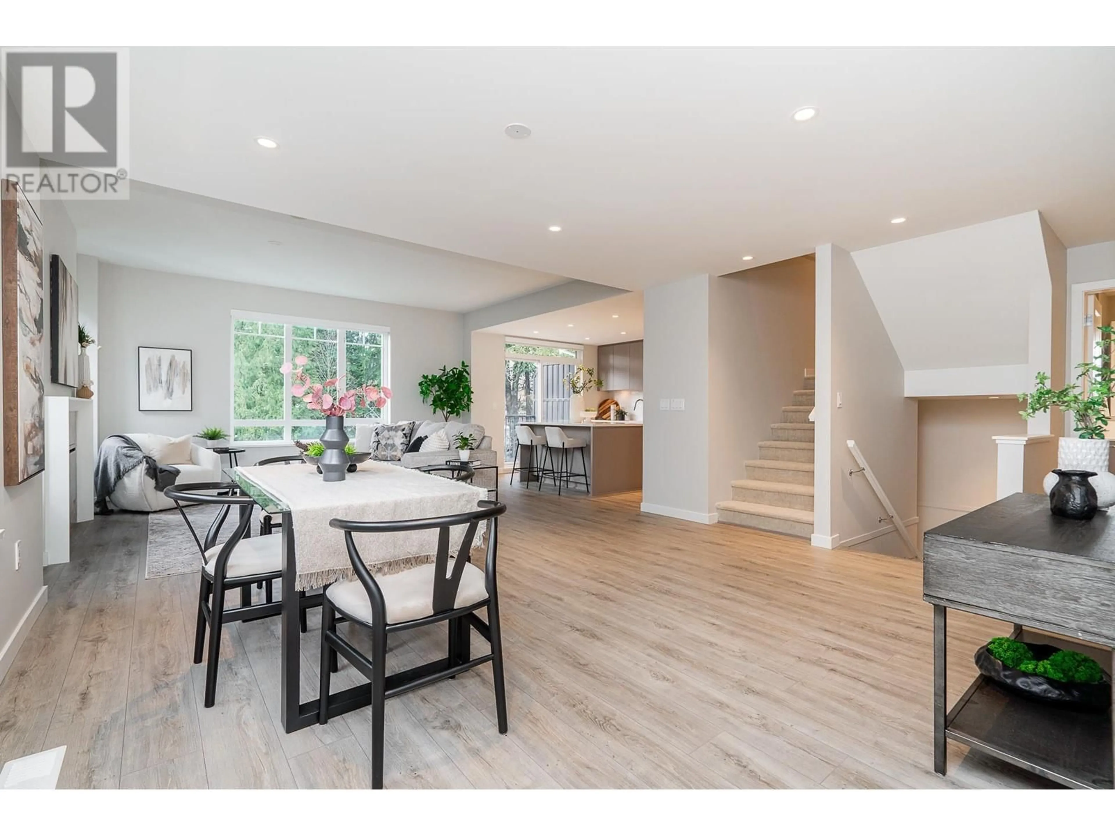 Open concept kitchen, wood/laminate floor for 143 - 1330 WELLON STREET, Coquitlam British Columbia V3E0V2