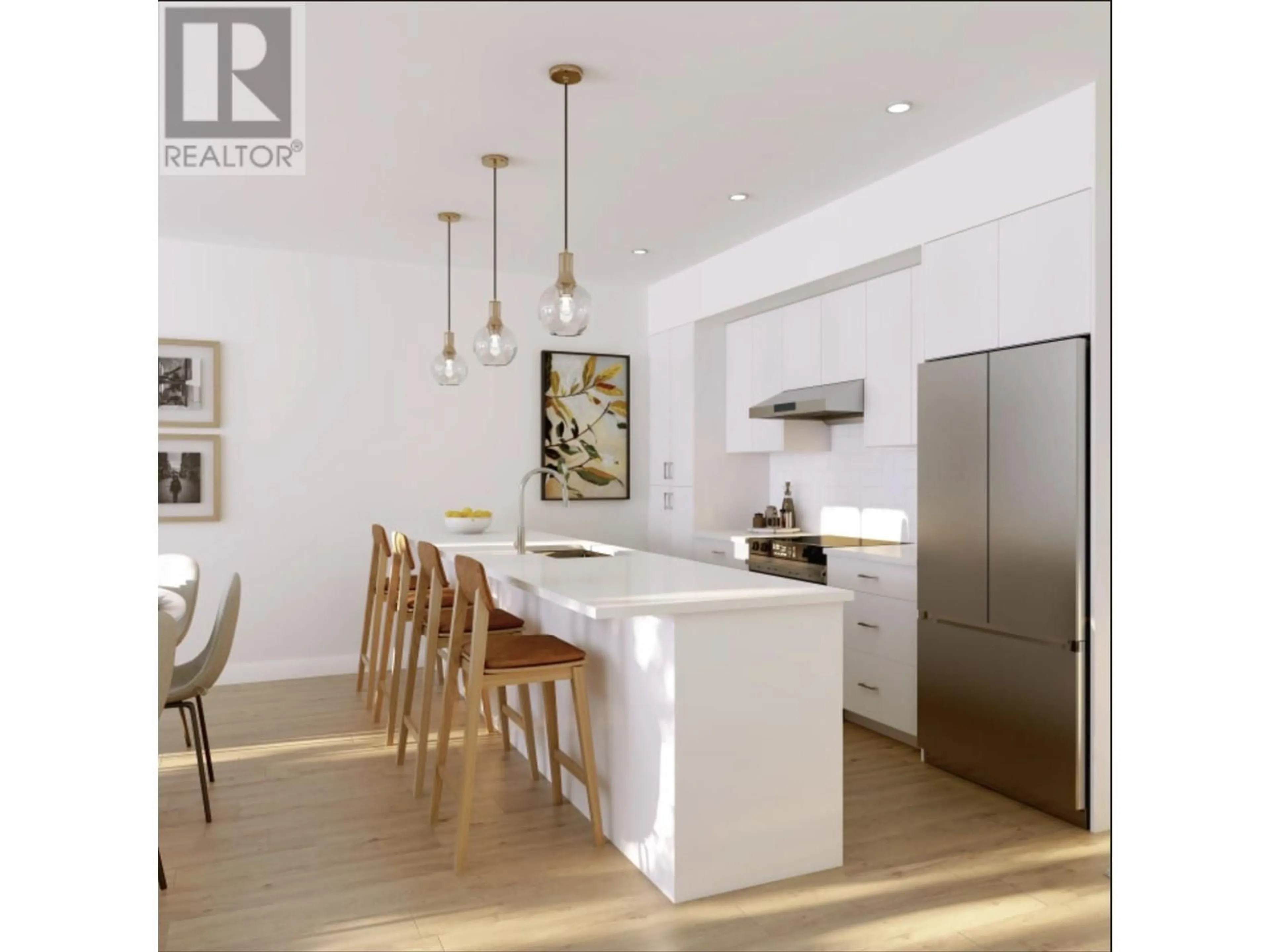 Open concept kitchen, wood/laminate floor for 407 - 1051 JAMES AVENUE, Coquitlam British Columbia V0V0V0
