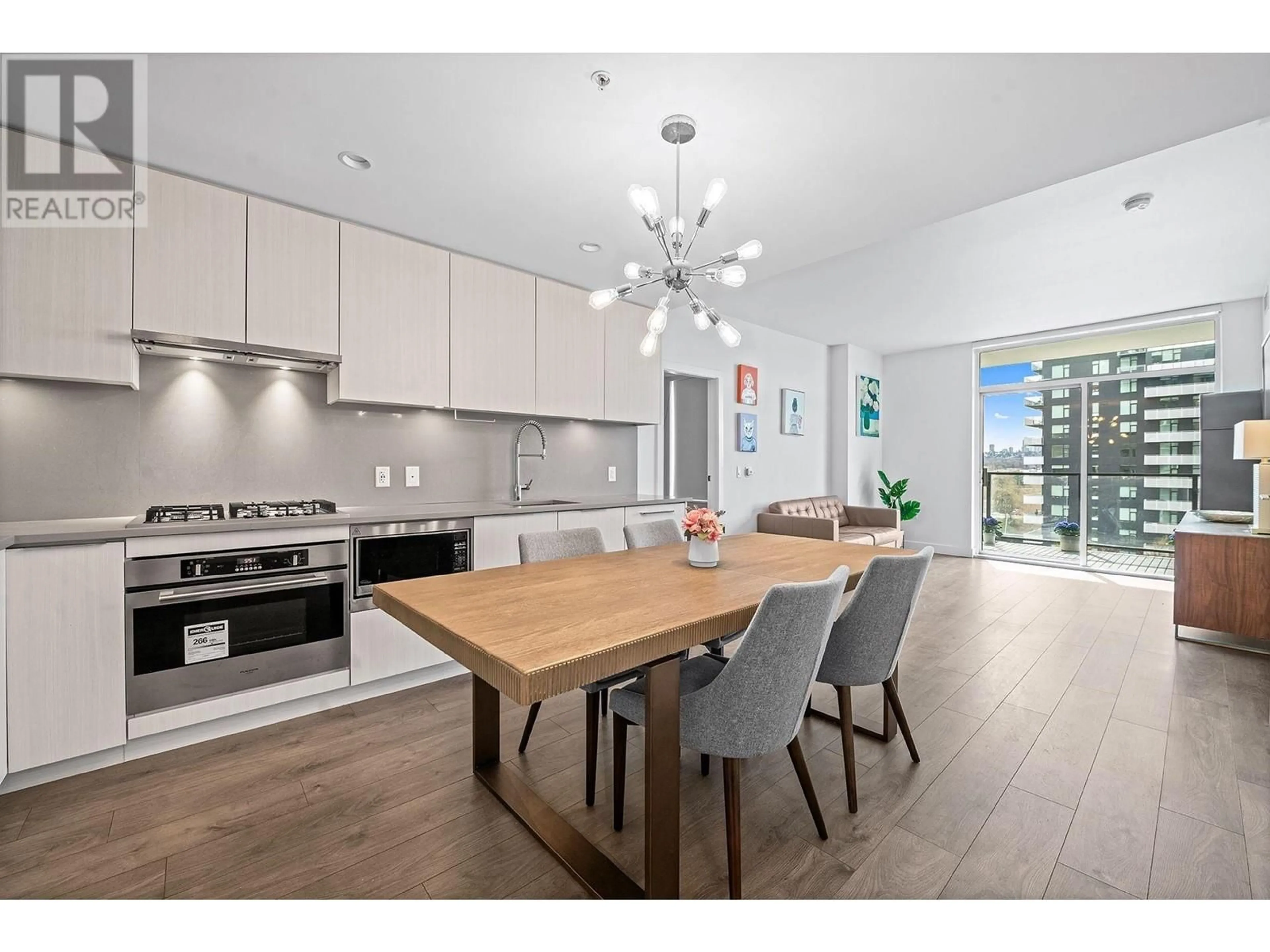 Open concept kitchen, unknown for 504 - 4465 JUNEAU STREET, Burnaby British Columbia V5C0L8