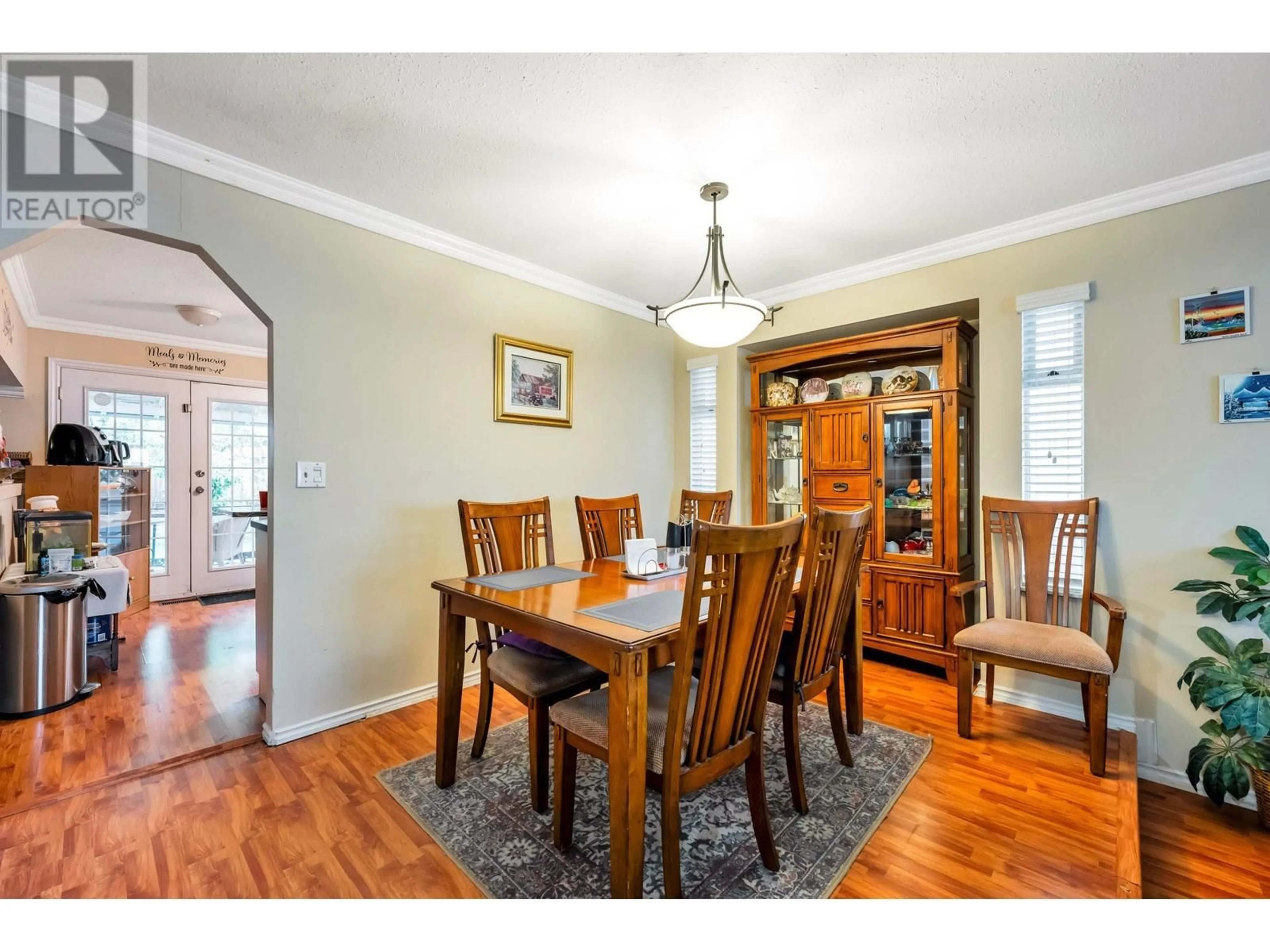 Dining room, wood/laminate floor for 23023 OLUND CRESCENT, Maple Ridge British Columbia V2X9L3