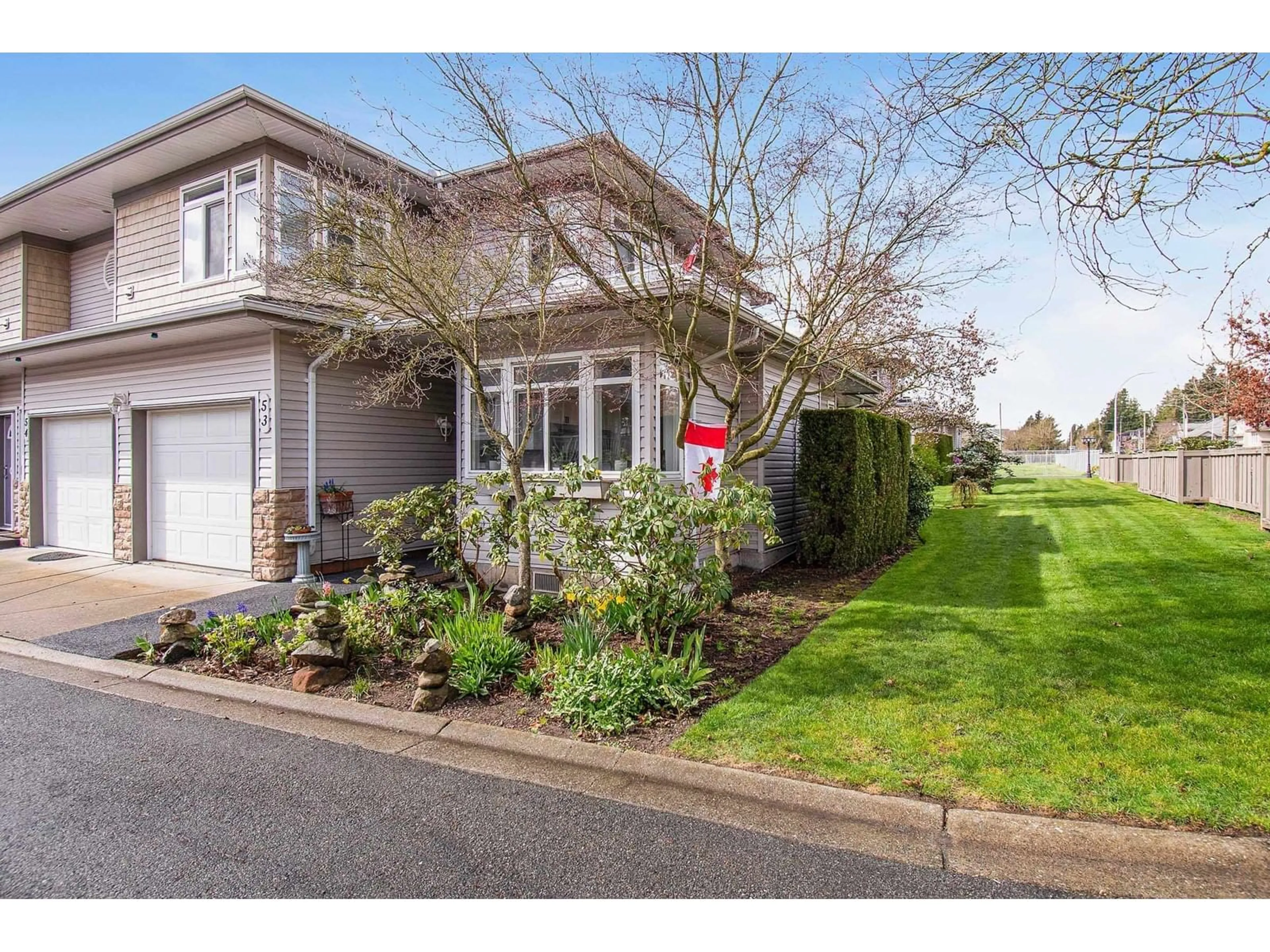Home with vinyl exterior material, street for 53 - 15070 66A, Surrey British Columbia V3S2A5