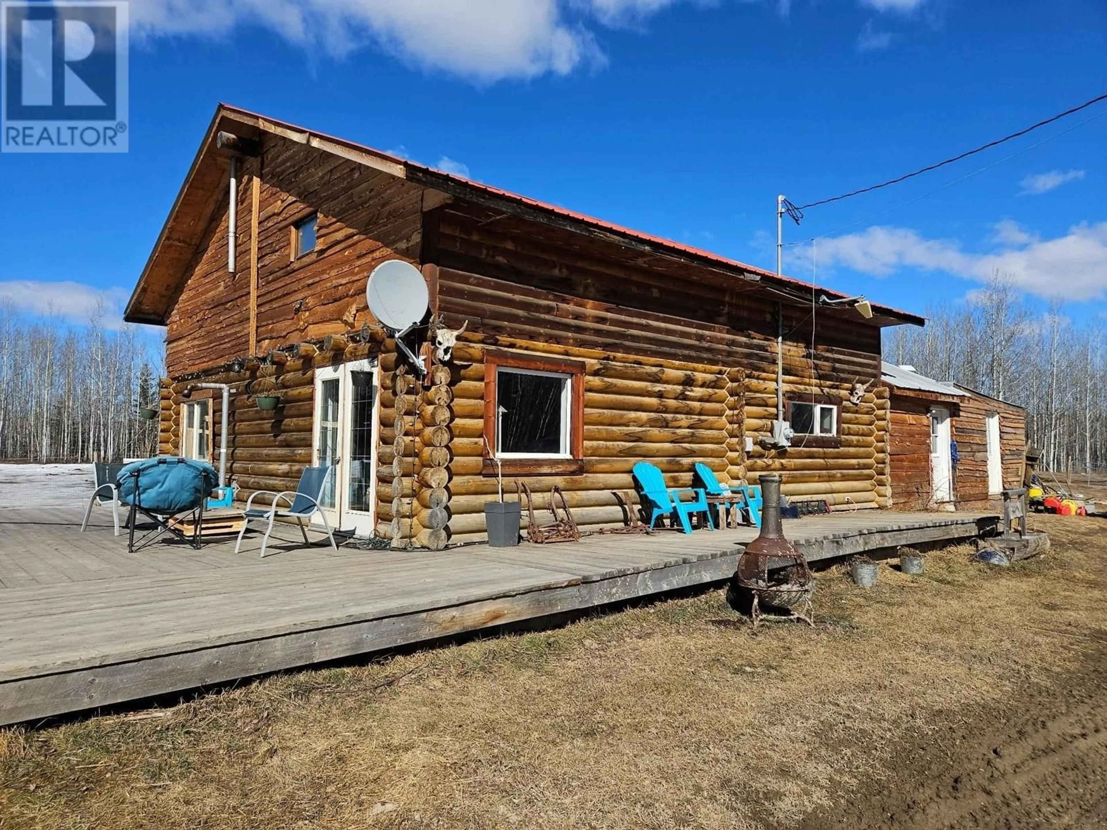 A pic from outside/outdoor area/front of a property/back of a property/a pic from drone, building for 4312 245 ROAD, South Peace British Columbia V1G0J4