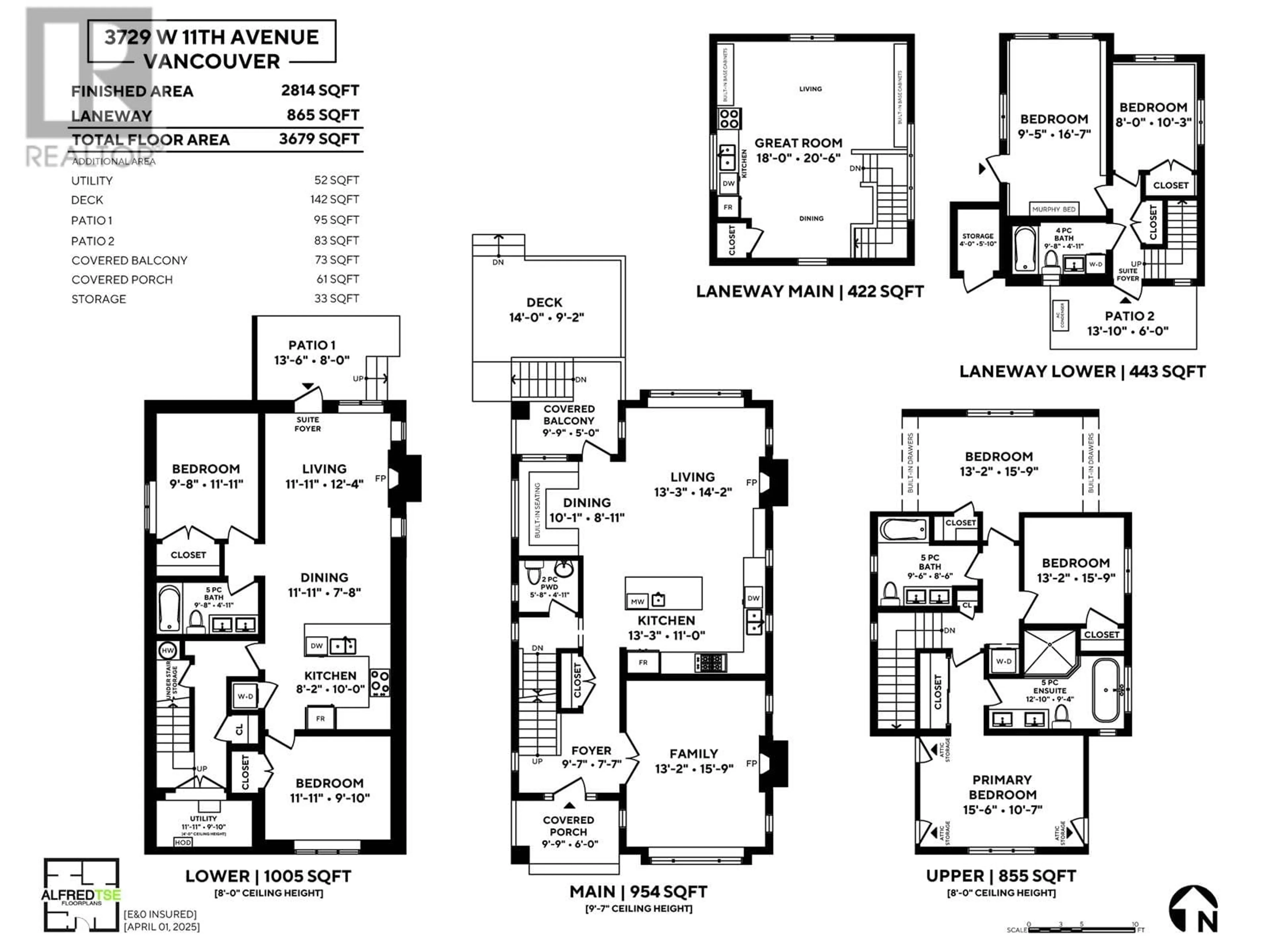 Floor plan for 3729 11TH AVENUE, Vancouver British Columbia V6R2K7