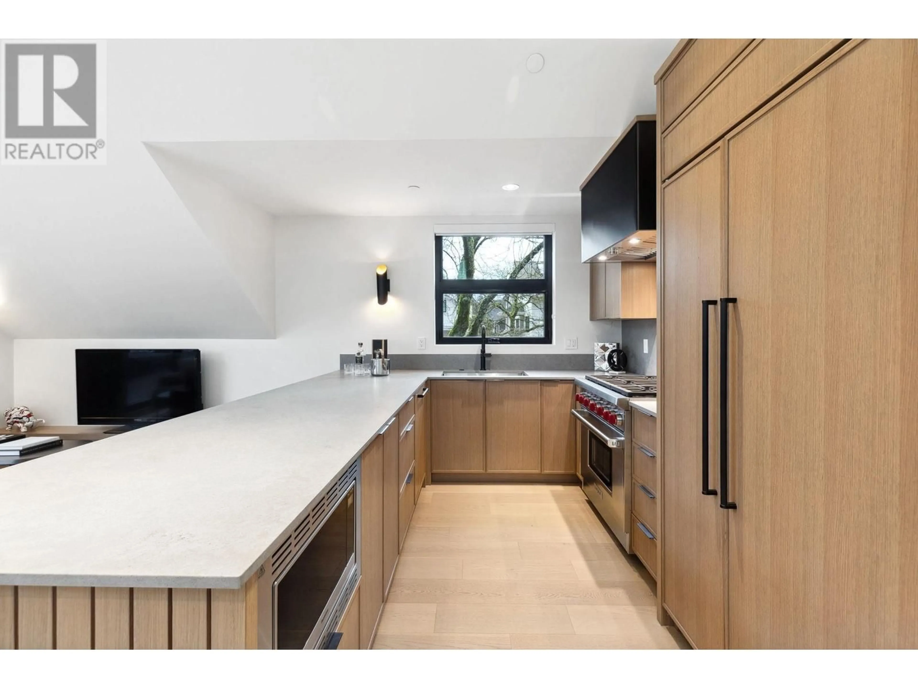 Contemporary kitchen, ceramic/tile floor for 5253 LARCH STREET, Vancouver British Columbia V6N2T3
