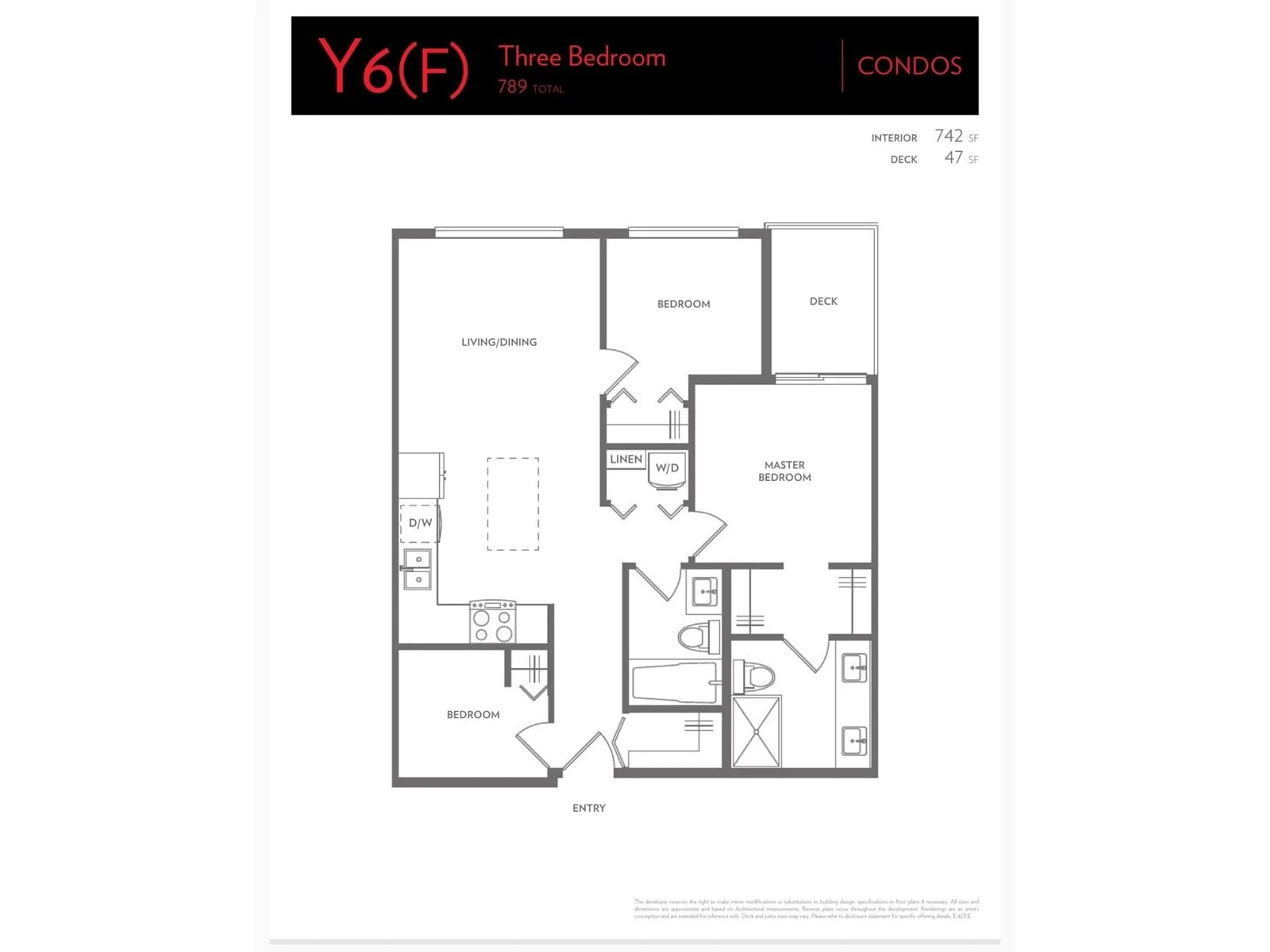 Floor plan for 317 - 15825 85, Surrey British Columbia V4N6W9