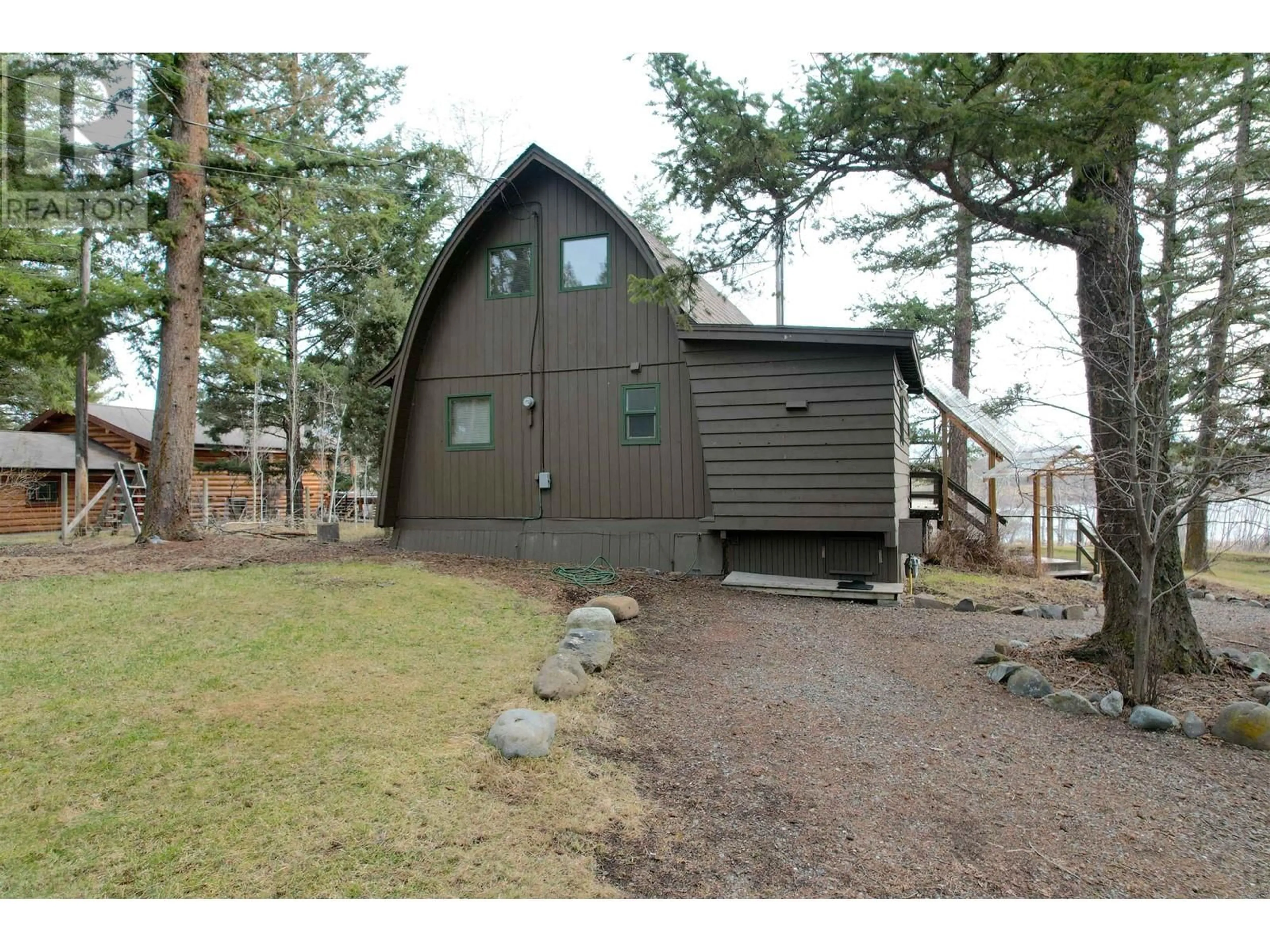 Home with vinyl exterior material, water/lake/river/ocean view for 5359 ANNAHAM CRESCENT, 108 Mile Ranch British Columbia V0K2Z0