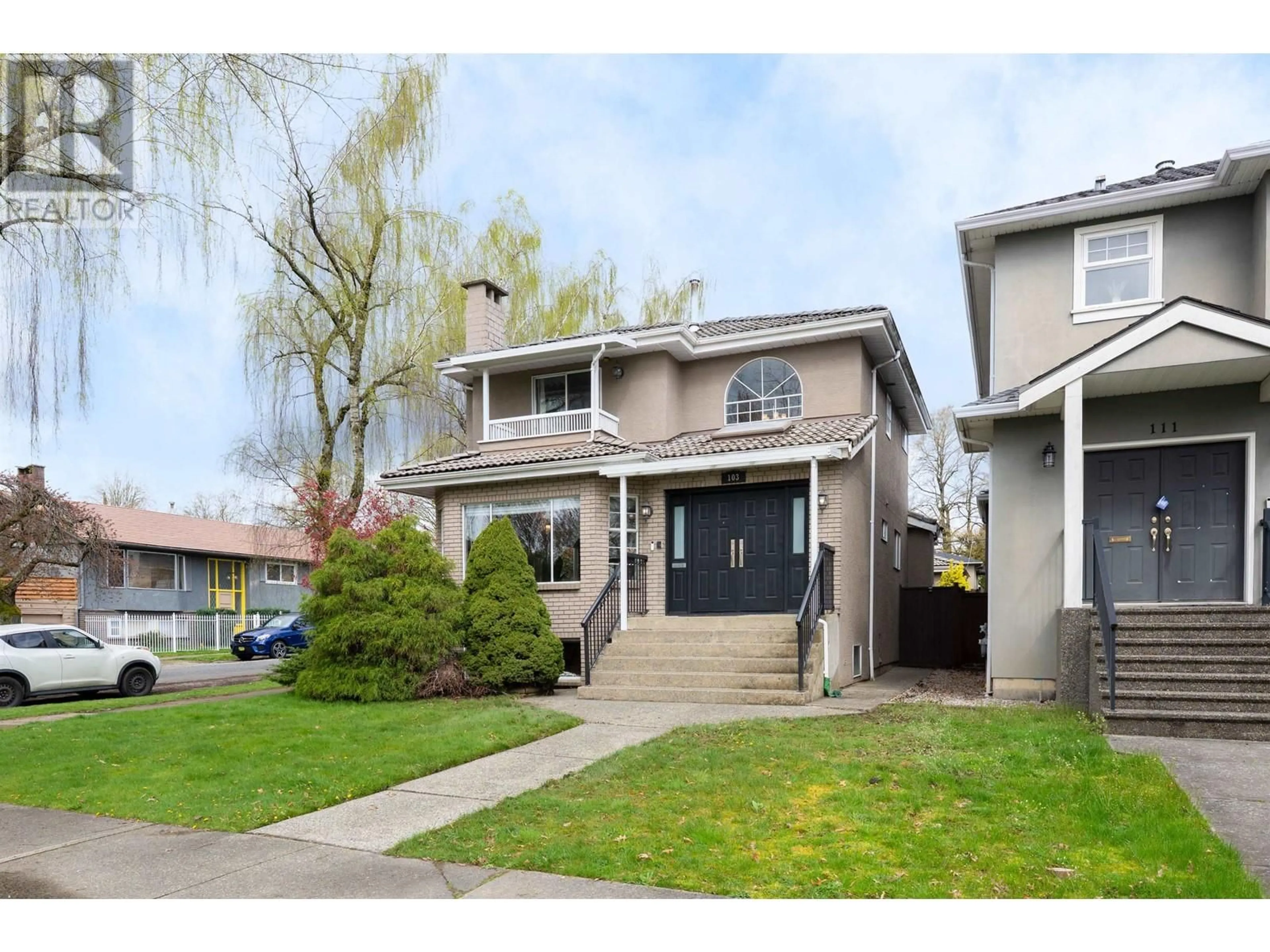 Home with vinyl exterior material, street for 103 46TH AVENUE, Vancouver British Columbia V5W1Z3
