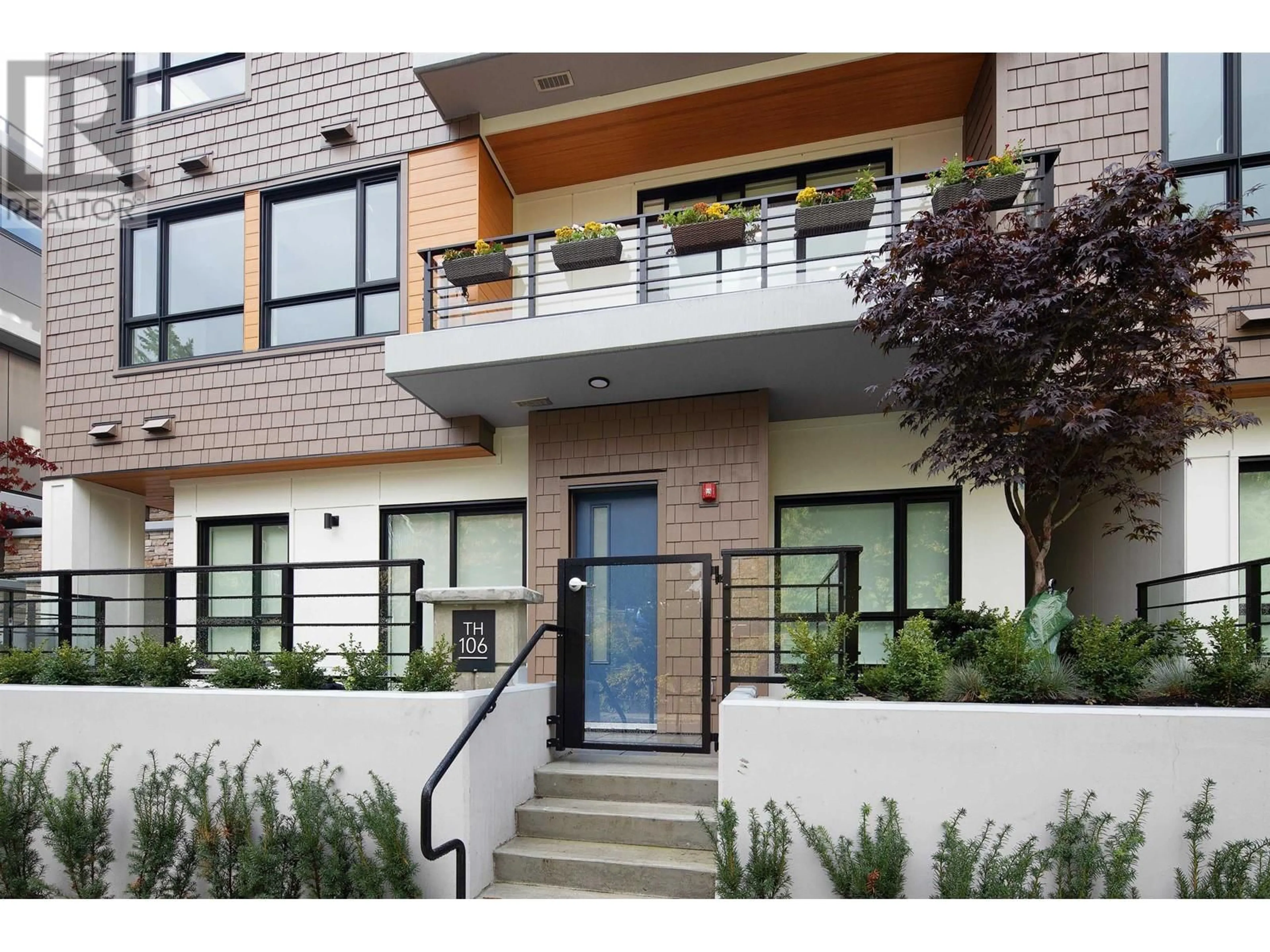 Home with brick exterior material, street for 106 - 1055 RIDGEWOOD DRIVE, North Vancouver British Columbia V7R0A6