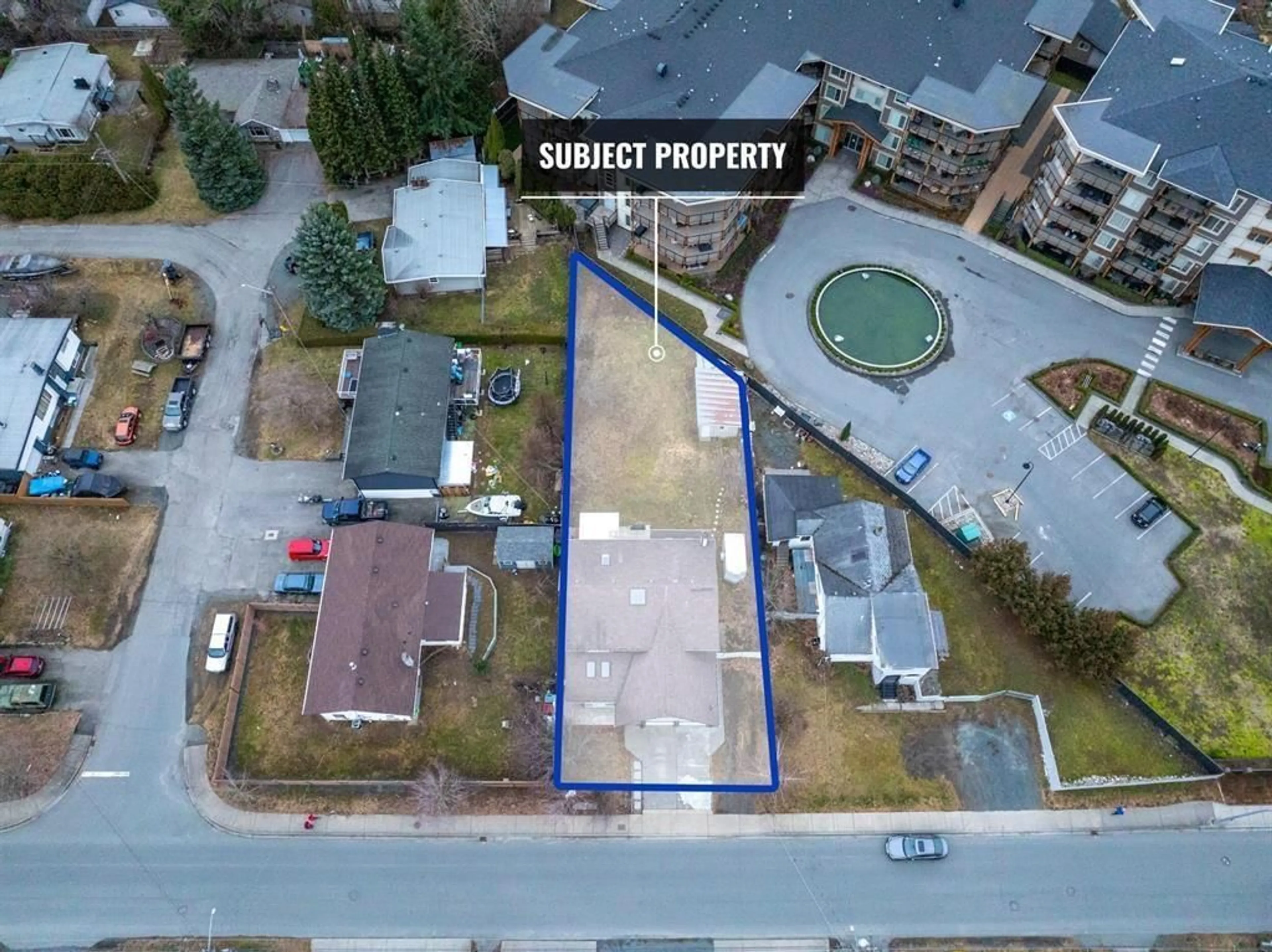A pic from outside/outdoor area/front of a property/back of a property/a pic from drone, street for 45719 KEITH WILSON ROAD, Chilliwack British Columbia V2R3M7