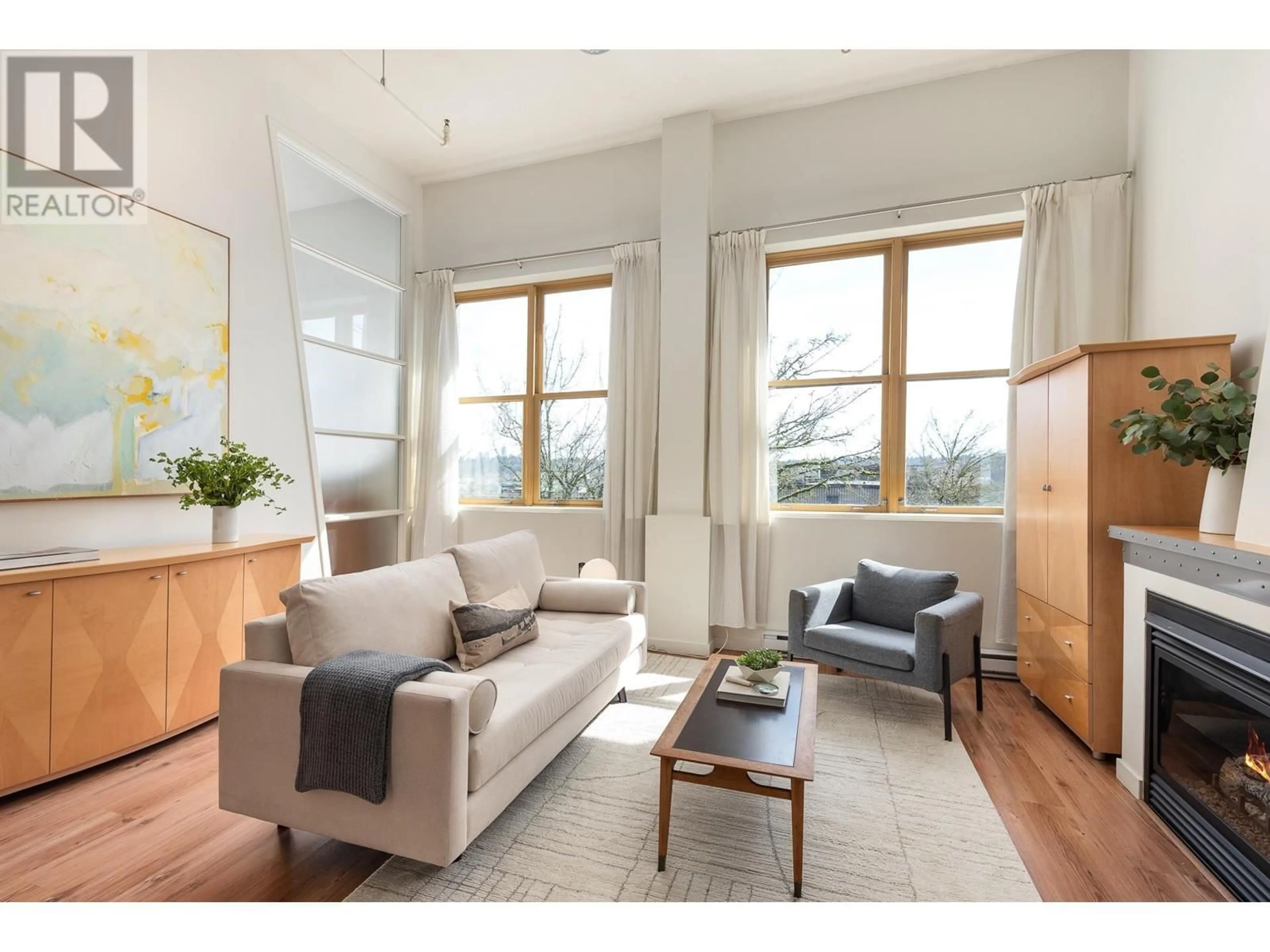 Living room with furniture, unknown for 312 - 549 COLUMBIA STREET, New Westminster British Columbia V3L1B3