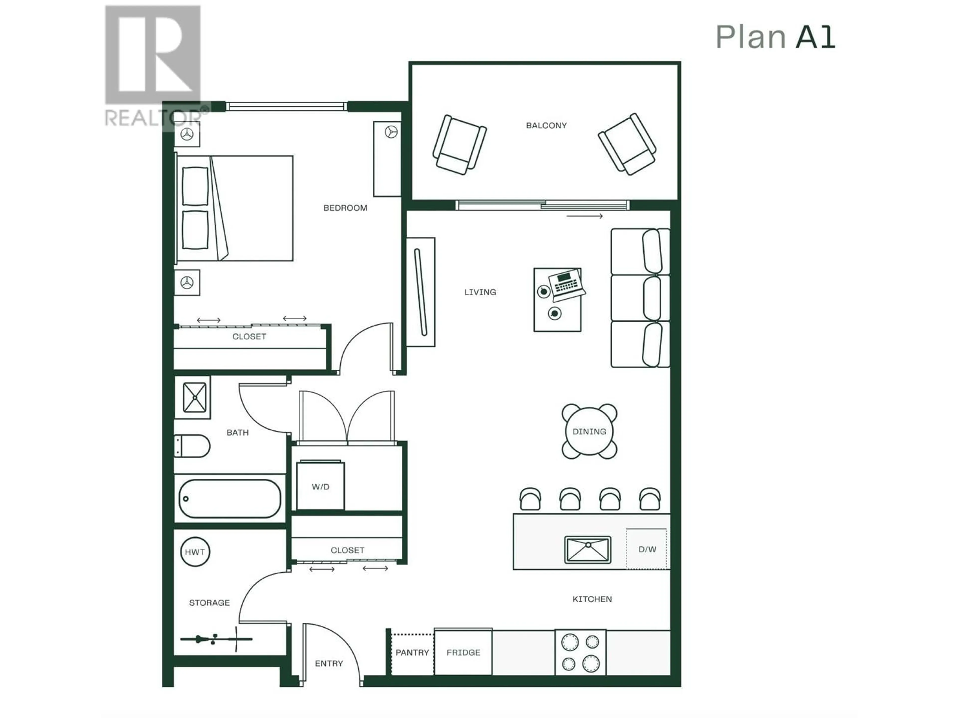 Floor plan for 103 - 1050 FINCH DRIVE, Squamish British Columbia V0V0V0