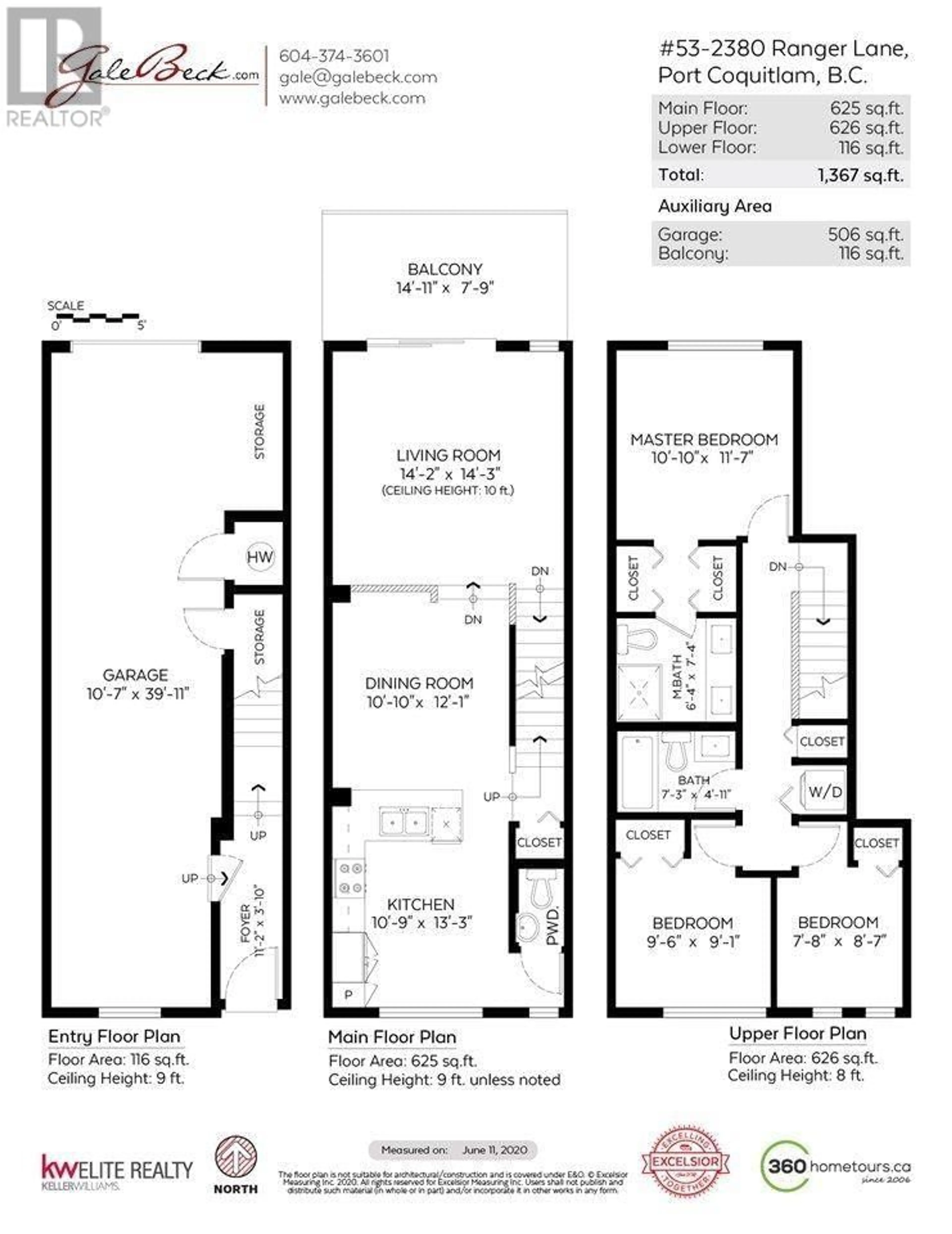 Floor plan for 53 - 2380 RANGER LANE, Port Coquitlam British Columbia V3B0M4