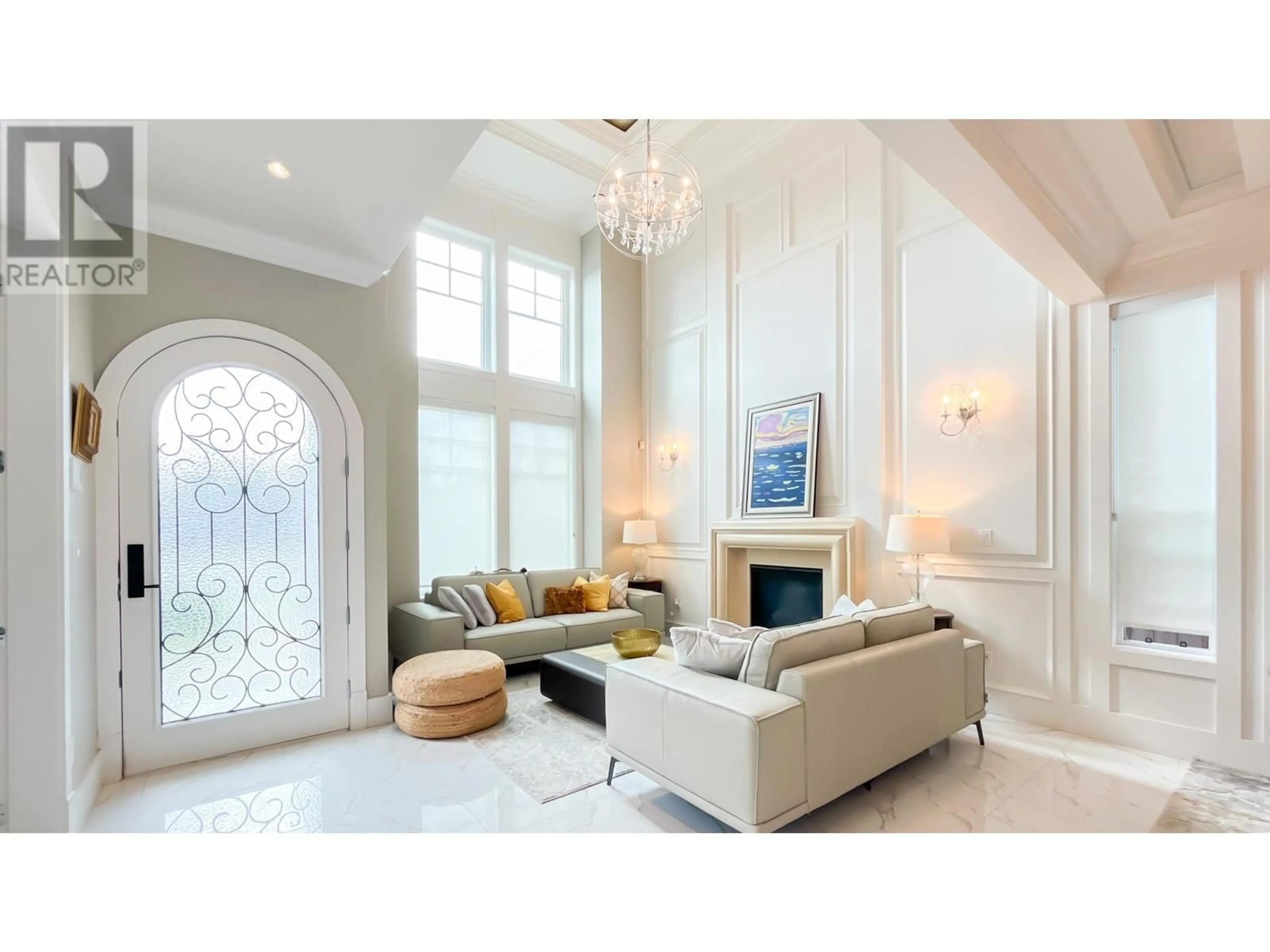 Living room with furniture, ceramic/tile floor for 3651 GEORGIA STREET, Richmond British Columbia V7E2R9