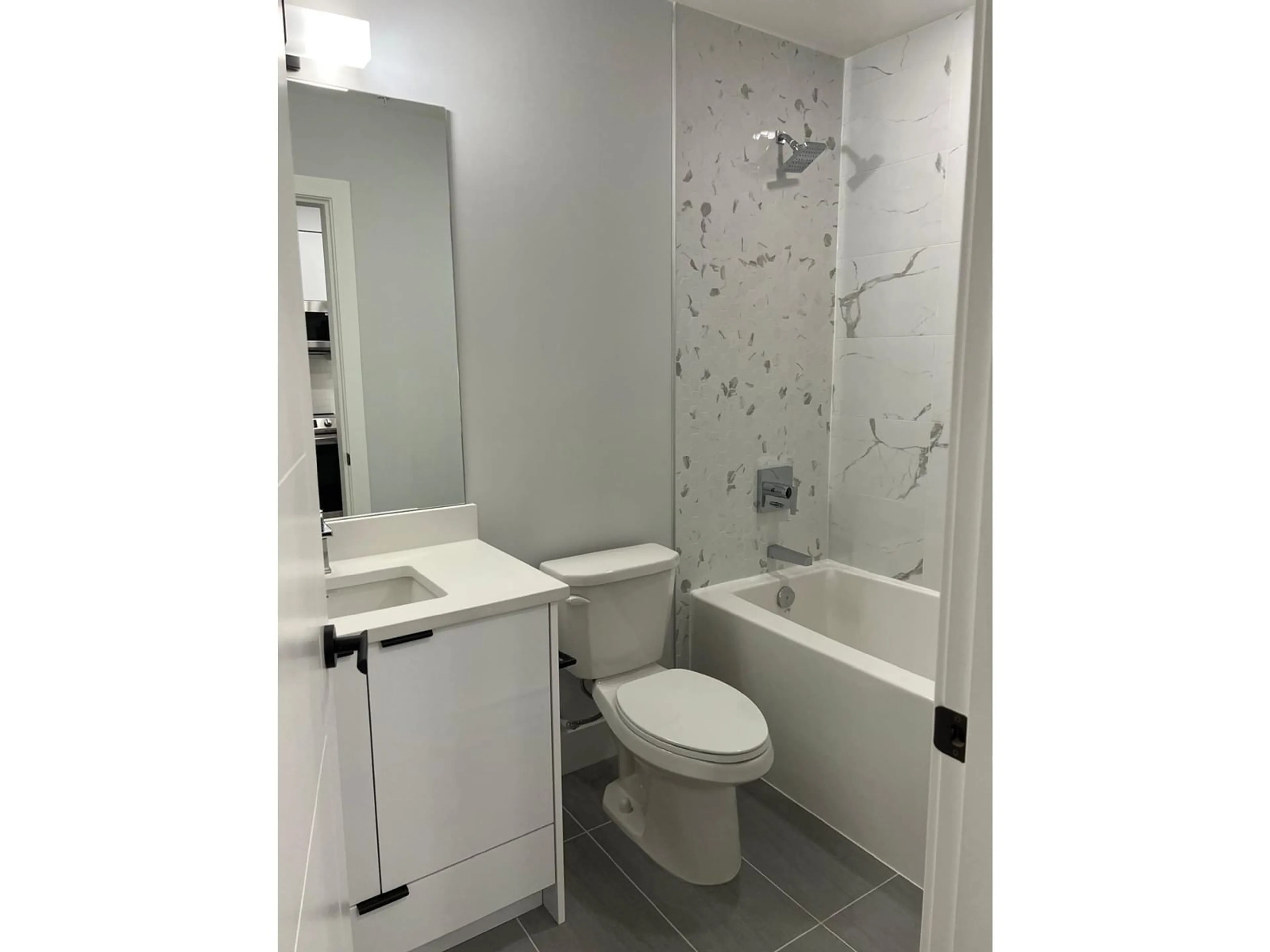 Standard bathroom, ceramic/tile floor for 322 - 20360 LOGAN, Langley British Columbia V3A0P5
