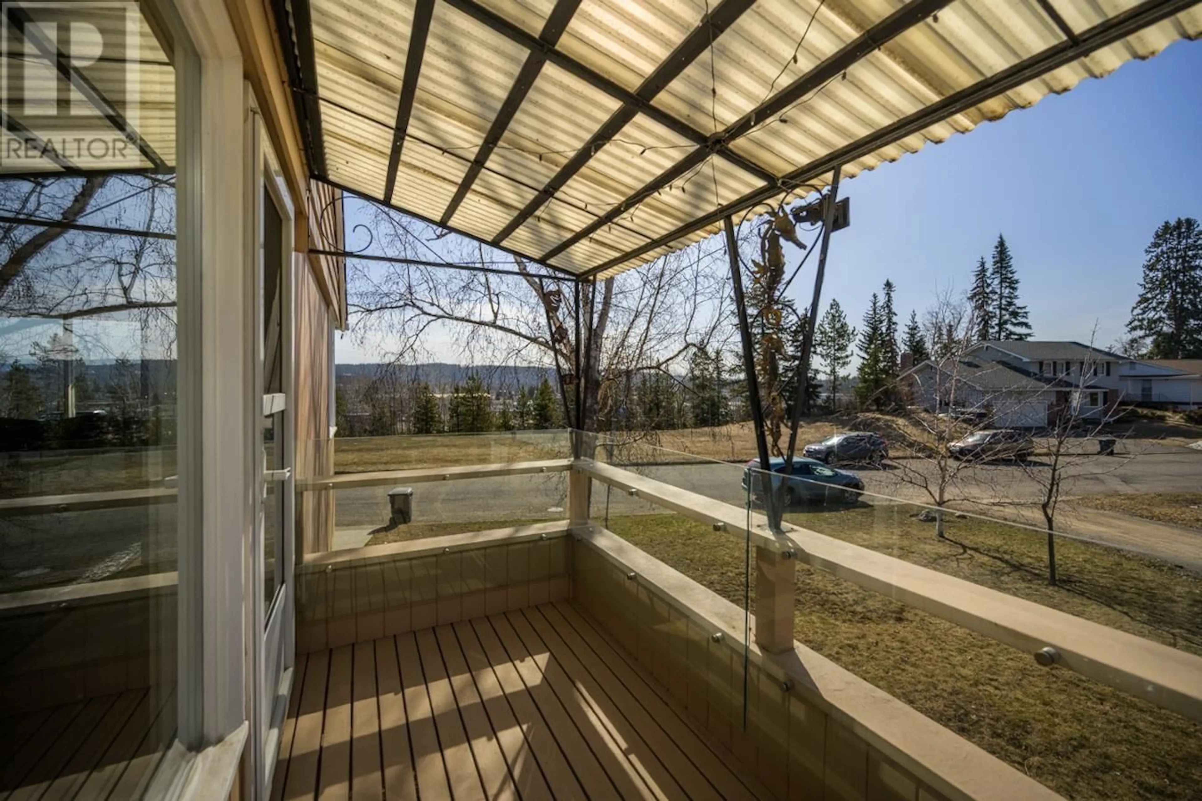 Patio, forest/trees view for 1573 EDMONTON STREET, Prince George British Columbia V2M1X5