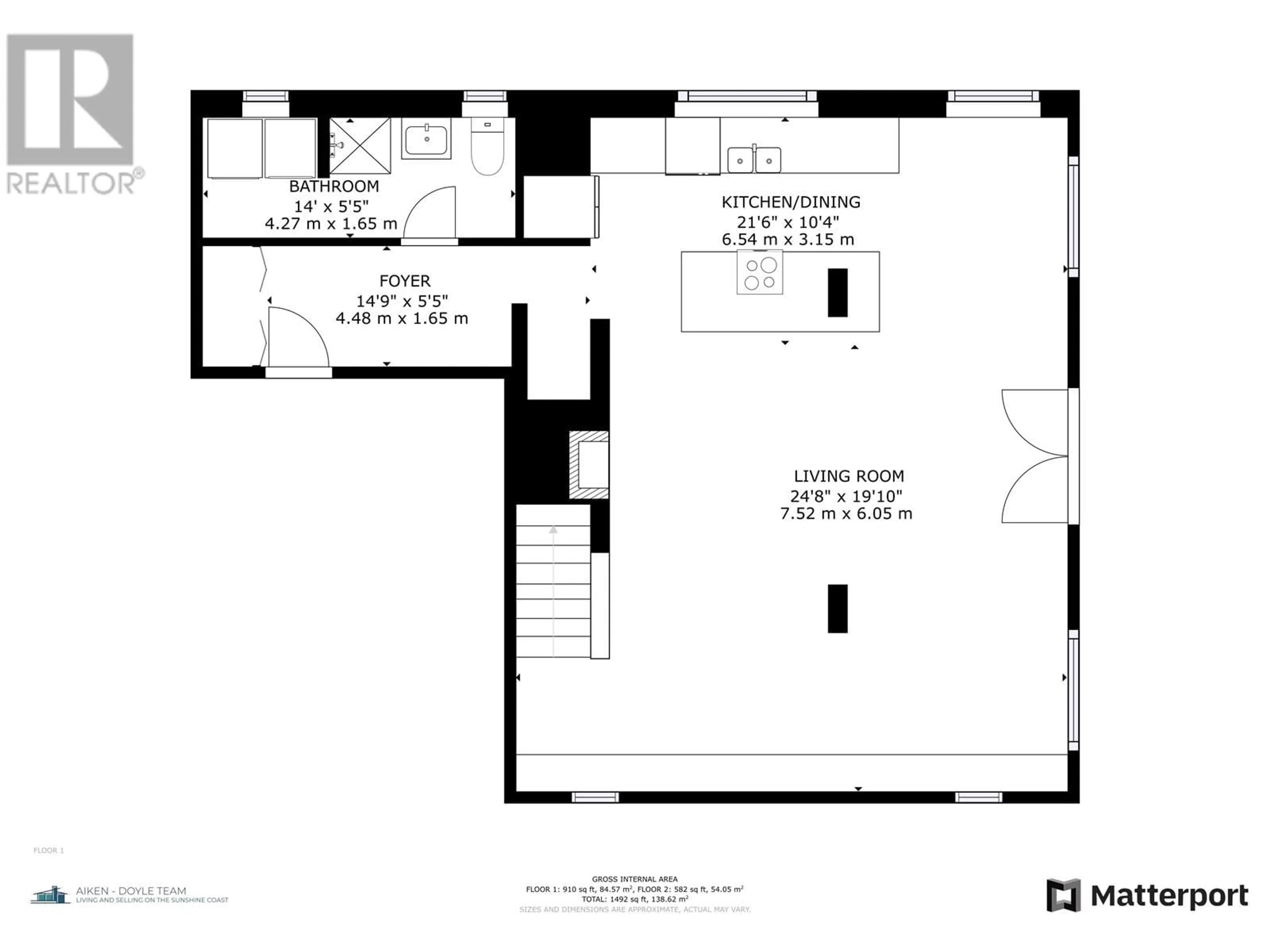 Floor plan for 2470 SUNSHINE COAST HIGHWAY, Roberts Creek British Columbia V0N2W5