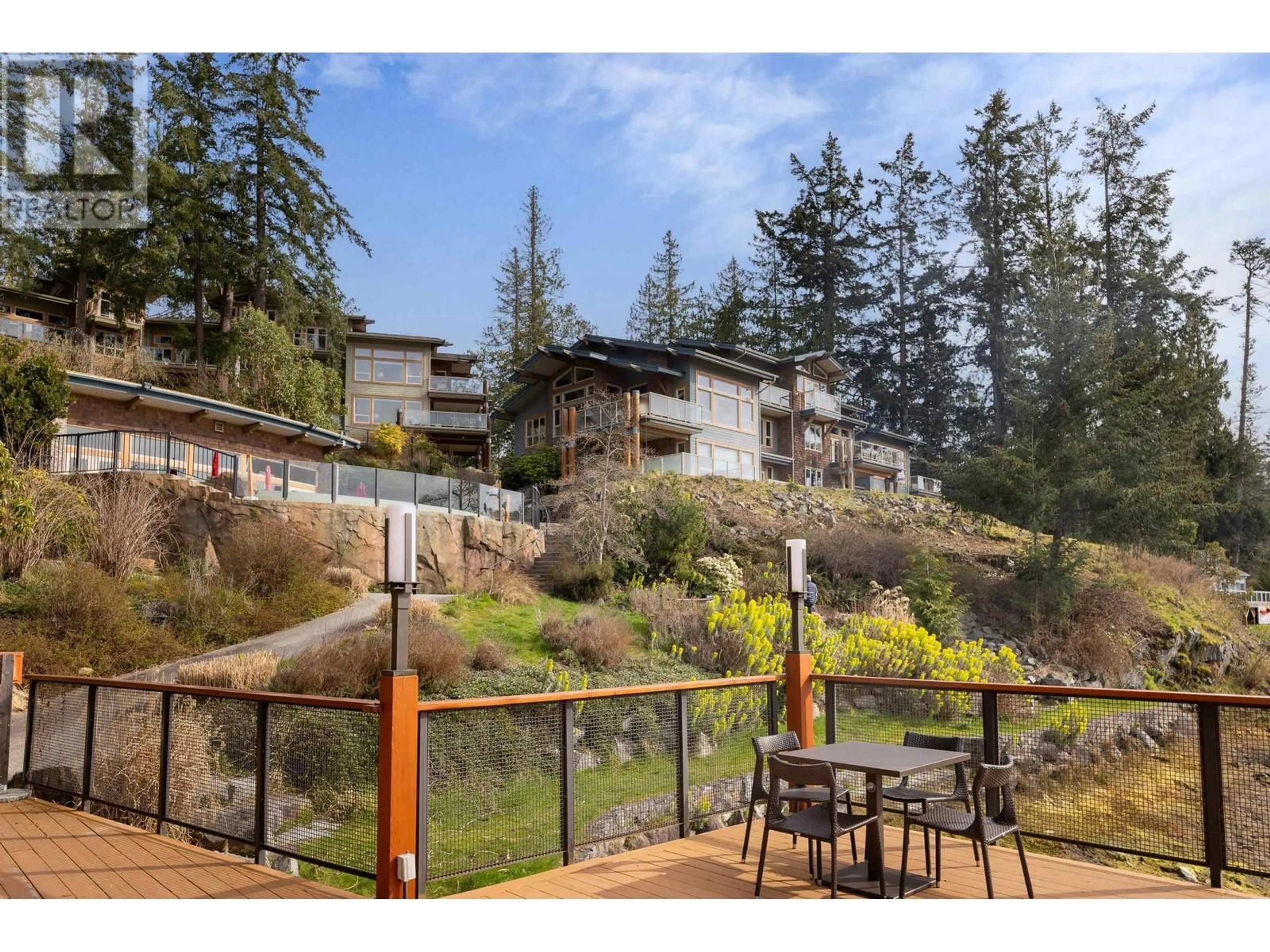 Patio, mountain view for 1D - 12849 LAGOON ROAD, Madeira Park British Columbia V0N2H0