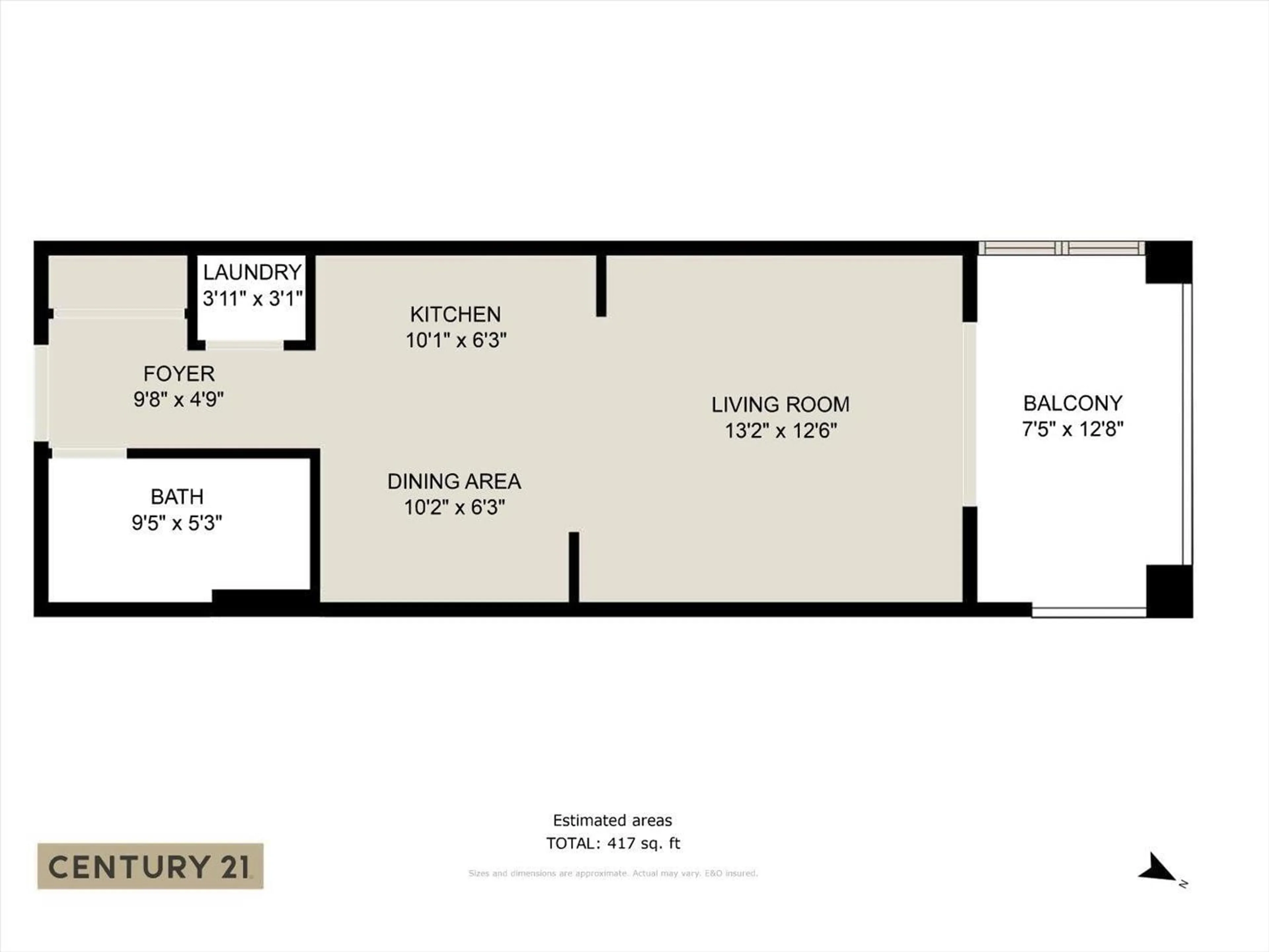 Floor plan for 202 - 45510 MARKET WAY, Chilliwack British Columbia V2R6E1