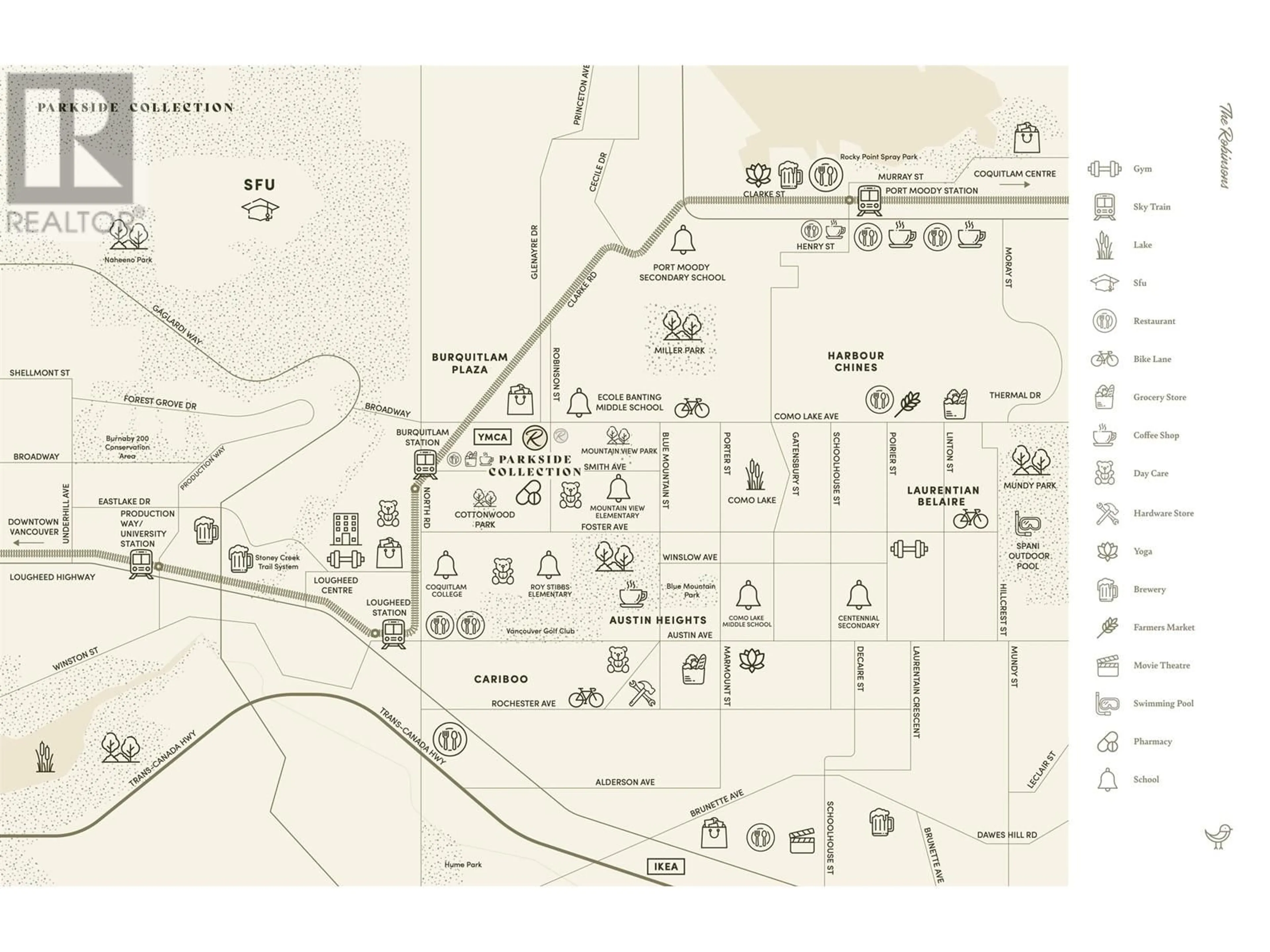 Picture of a map for SL20 - 720 ROBINSON STREET, Coquitlam British Columbia V3J4E8