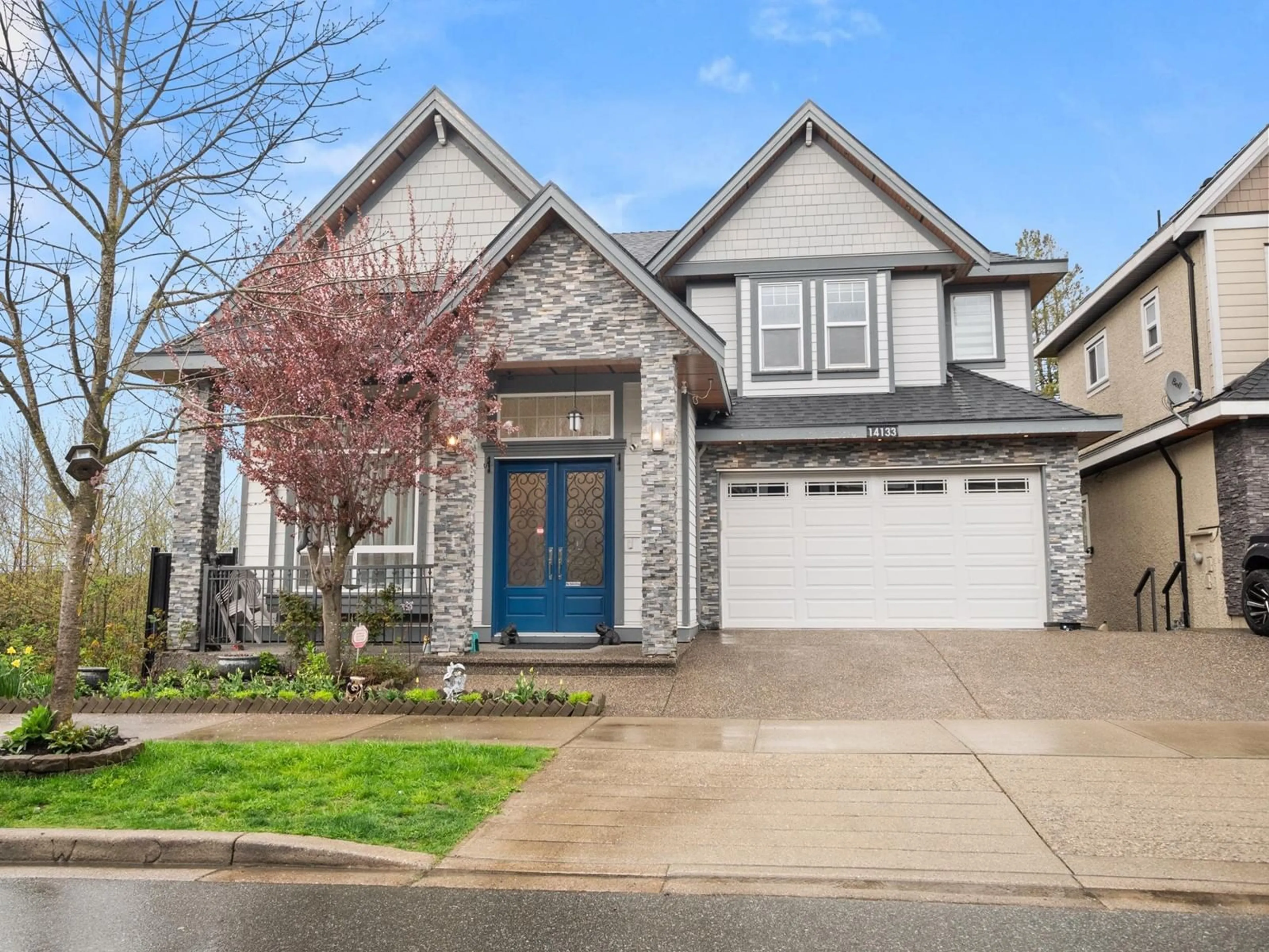 Home with brick exterior material, street for 14133 61, Surrey British Columbia V3X0H7