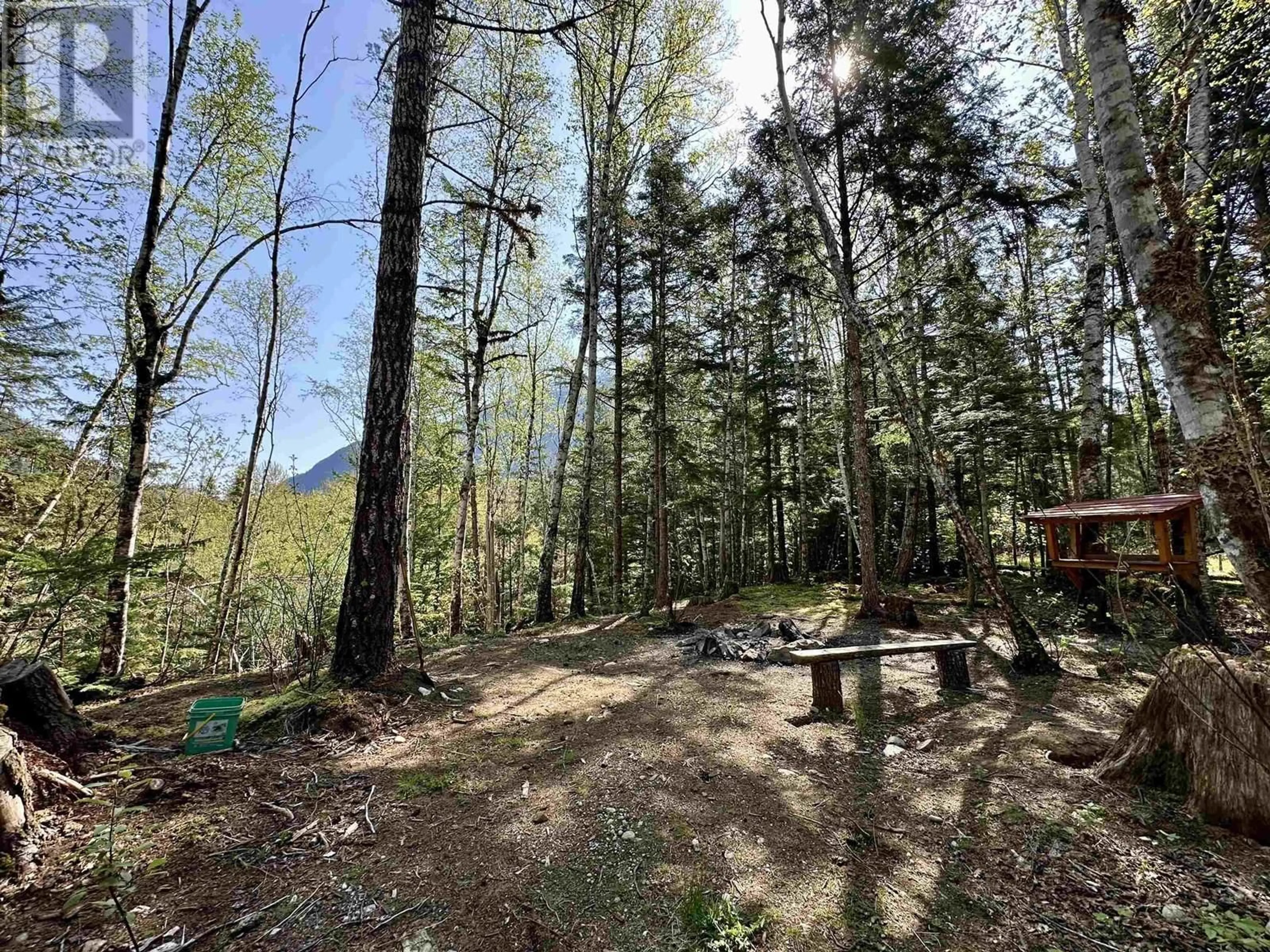 A pic from outside/outdoor area/front of a property/back of a property/a pic from drone, forest/trees view for 2860 HALF MOON DRIVE, Hagensborg British Columbia V0T1H0
