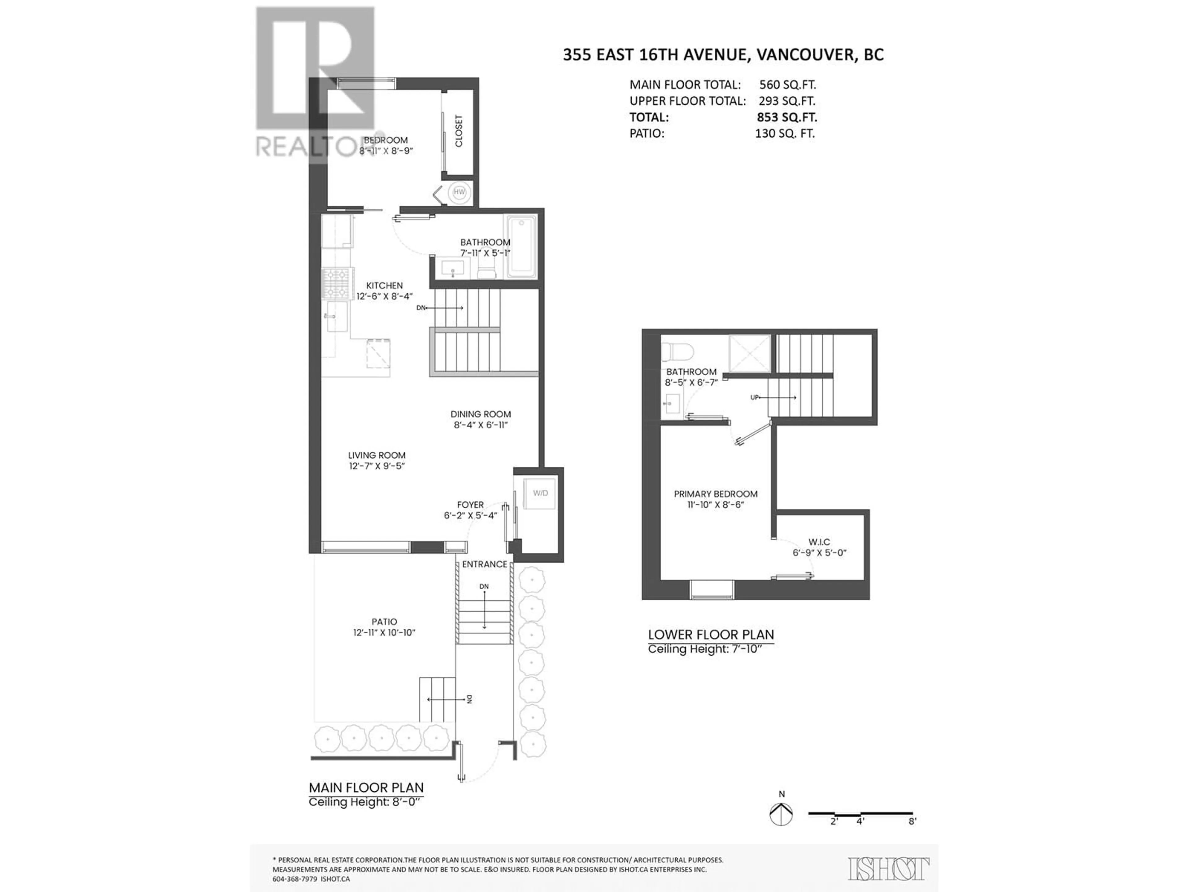 Floor plan for 355 16TH AVENUE, Vancouver British Columbia V5T2T7