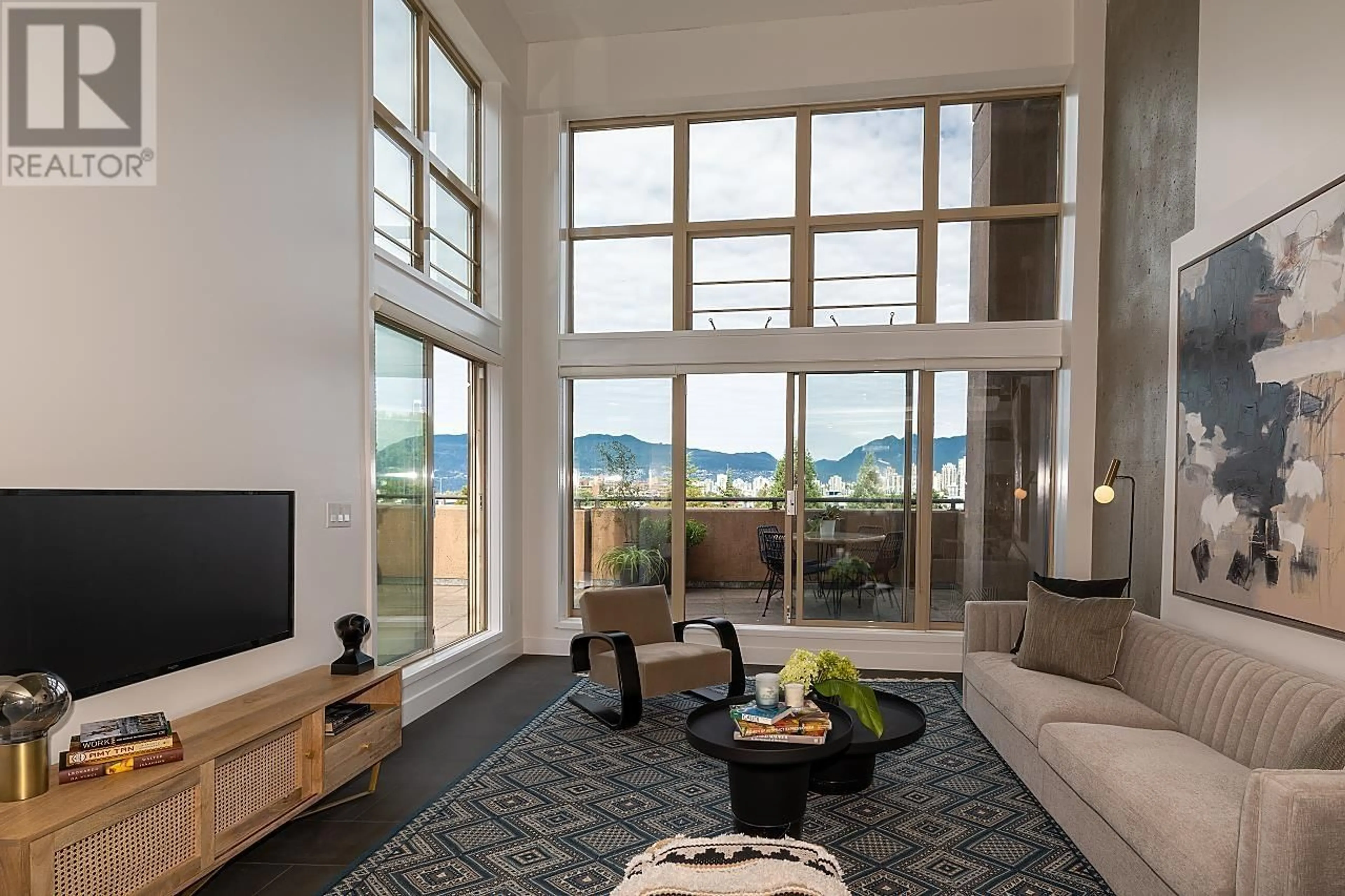 Living room with furniture, unknown for 403 - 1529 6TH AVENUE, Vancouver British Columbia V6J1R1