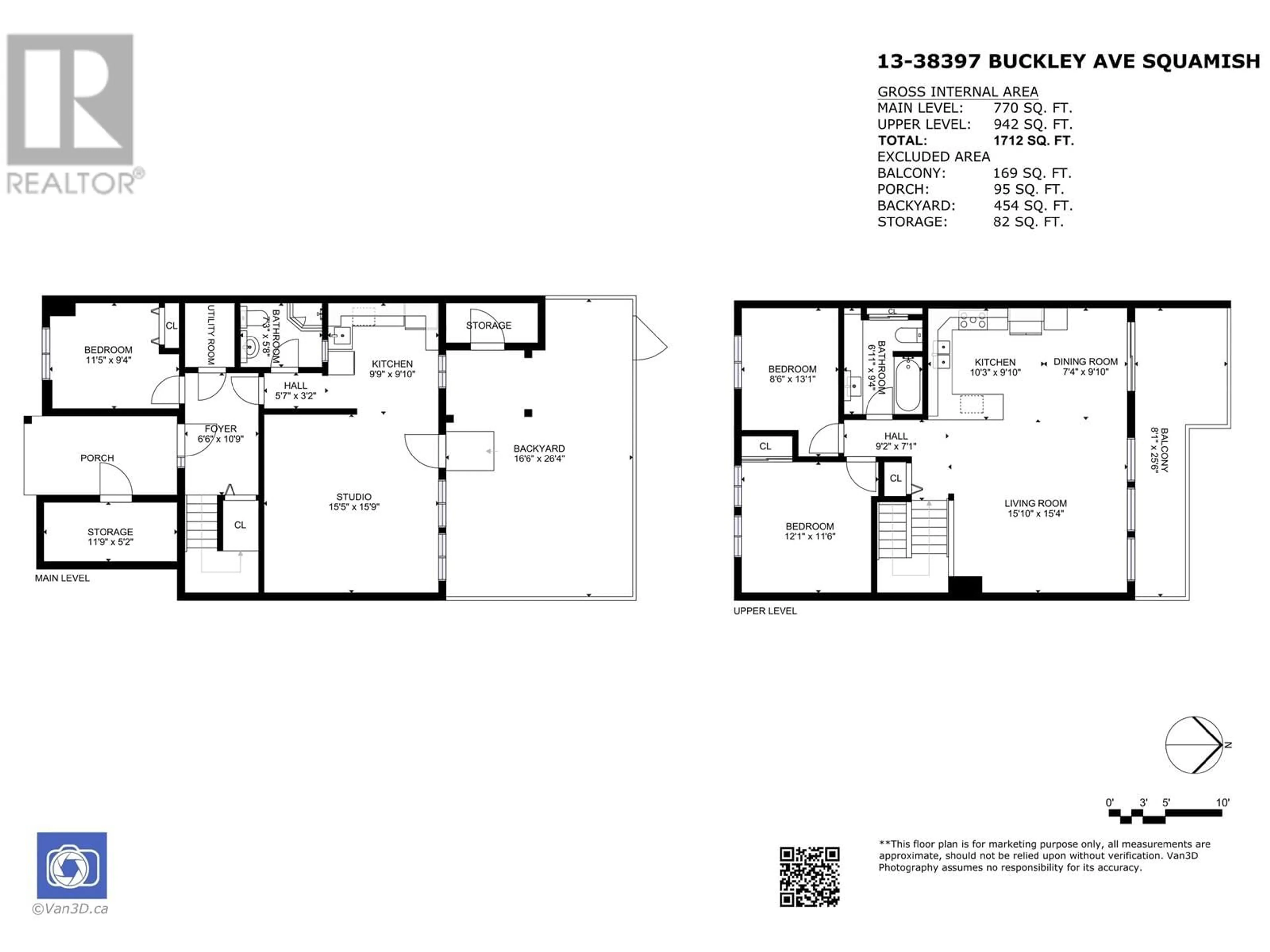 Floor plan for 13 - 38397 BUCKLEY AVENUE, Squamish British Columbia V8B0E4