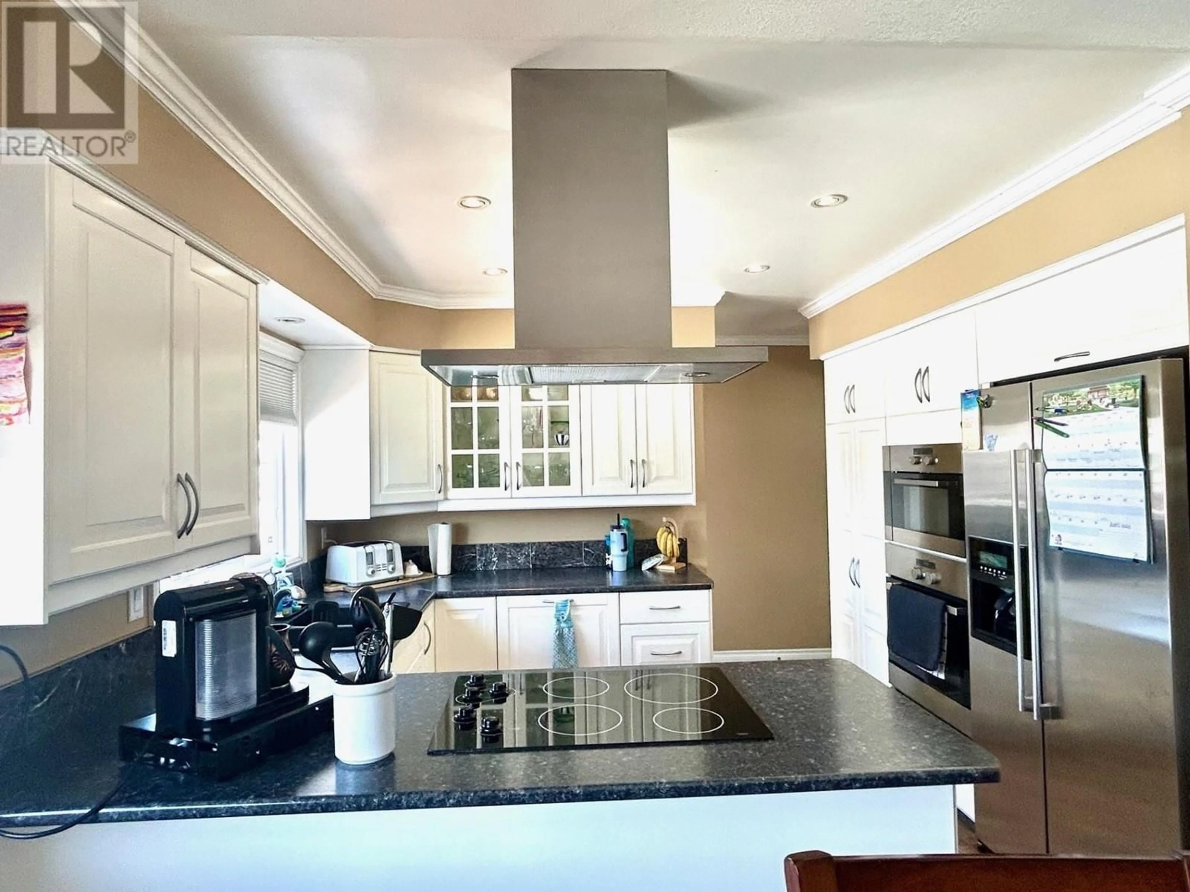 Contemporary kitchen, ceramic/tile floor for 5527 53 STREET, Fort Nelson British Columbia V0C1R0