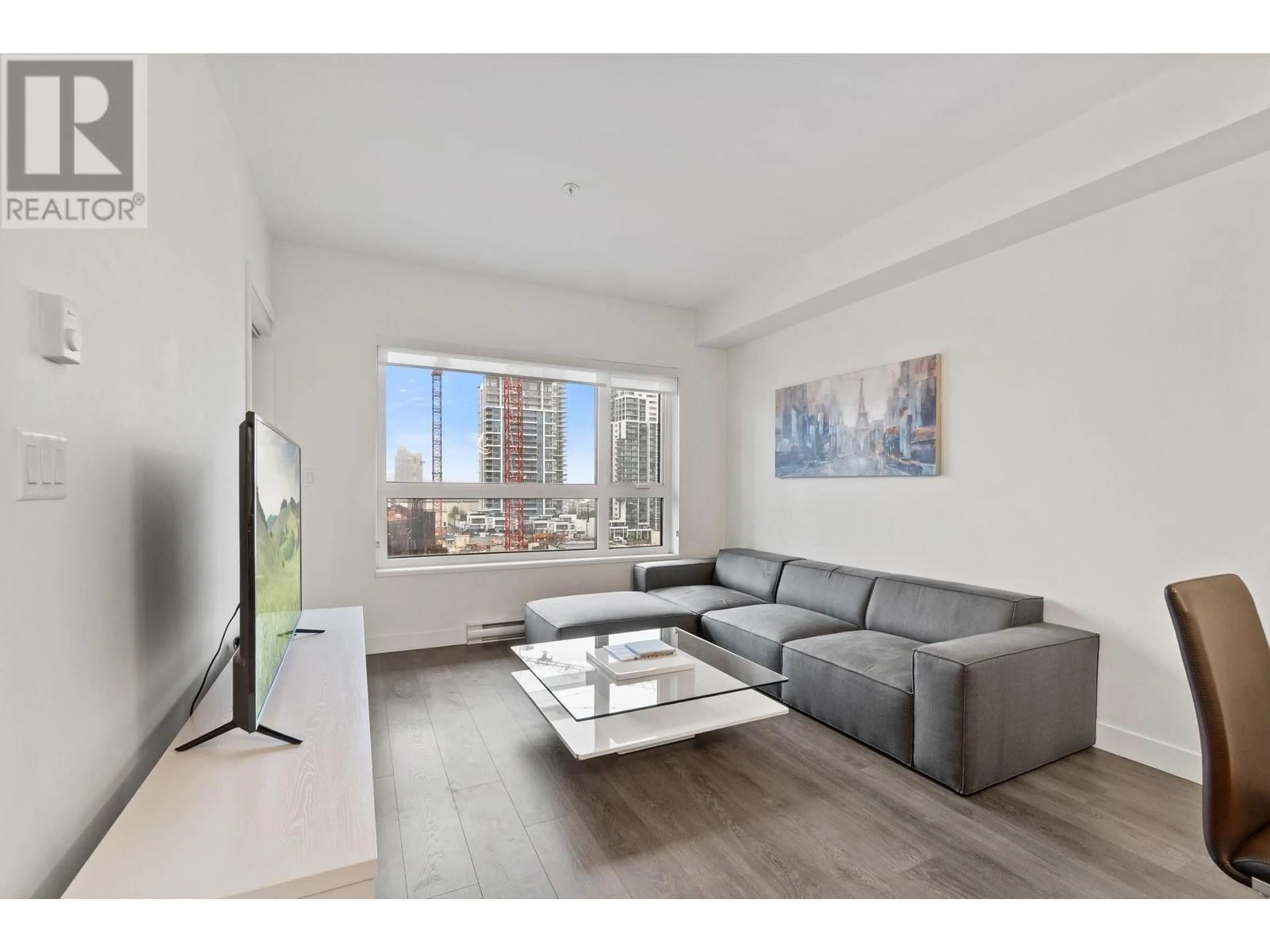 Living room with furniture, unknown for 408 - 4468 DAWSON STREET, Burnaby British Columbia V5C0J9