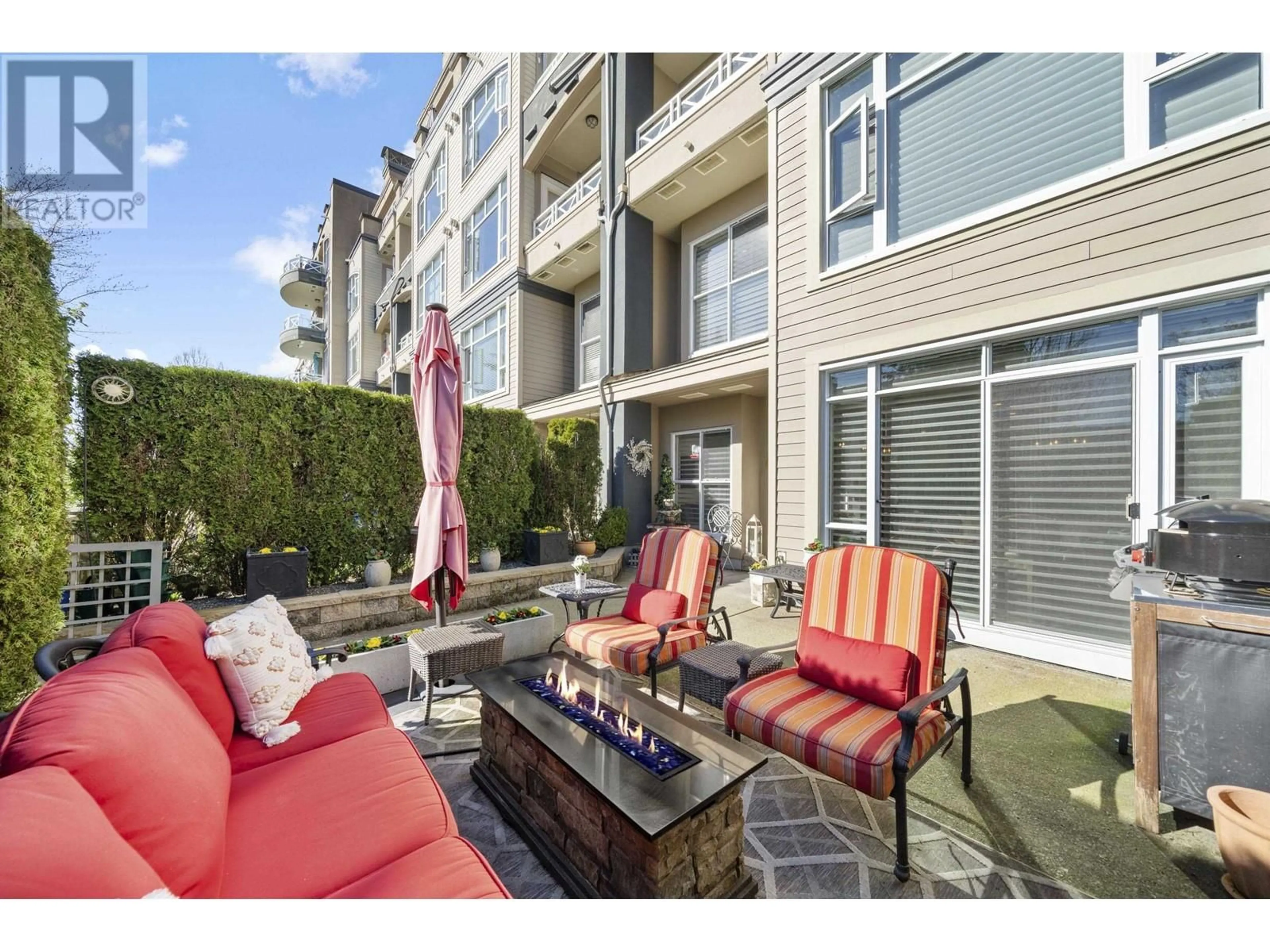 Patio, street for 112 - 3600 WINDCREST DRIVE, North Vancouver British Columbia V7G2S5