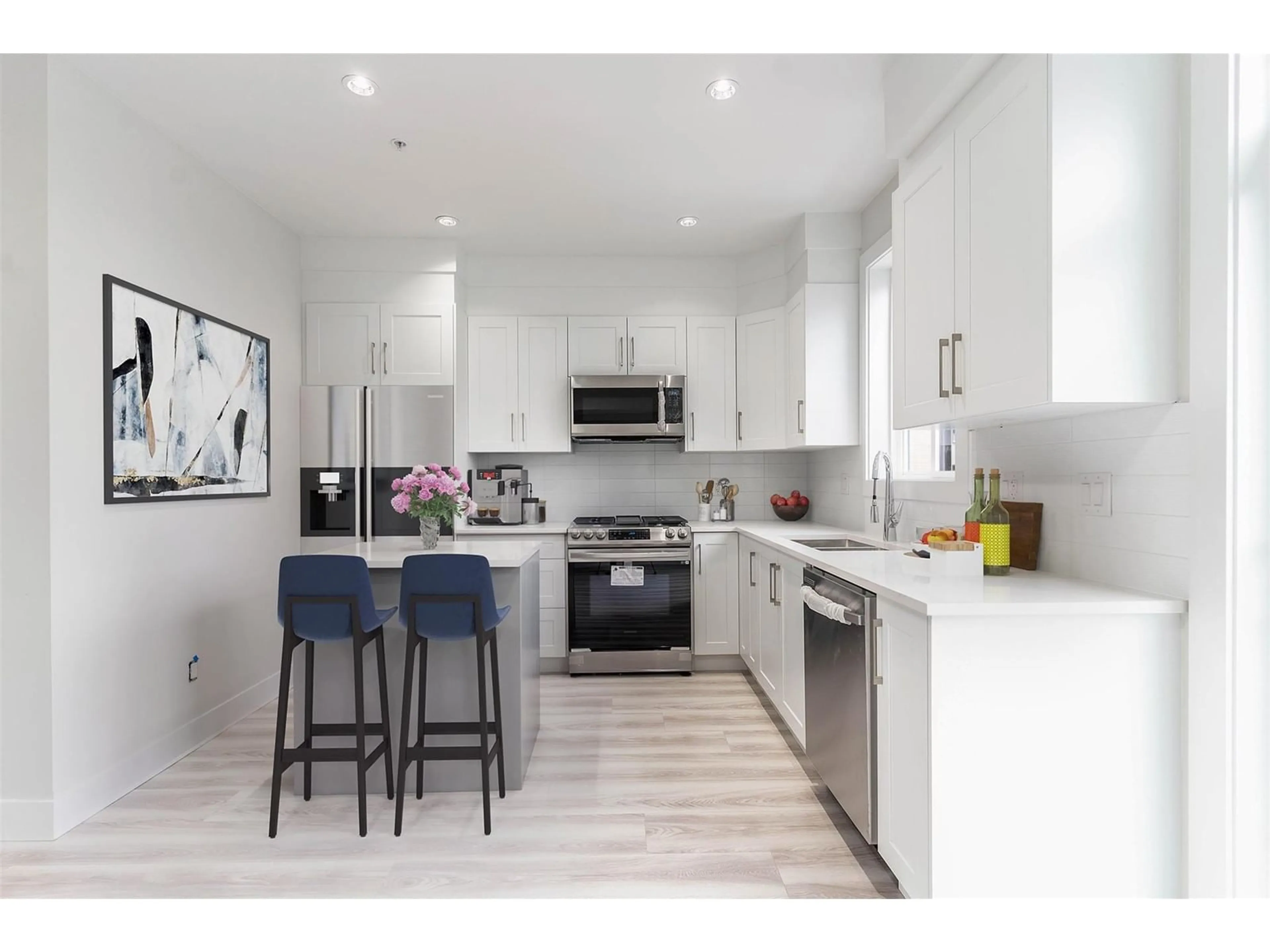 Open concept kitchen, unknown for 23 - 19631 55A, Langley British Columbia V3A0L5