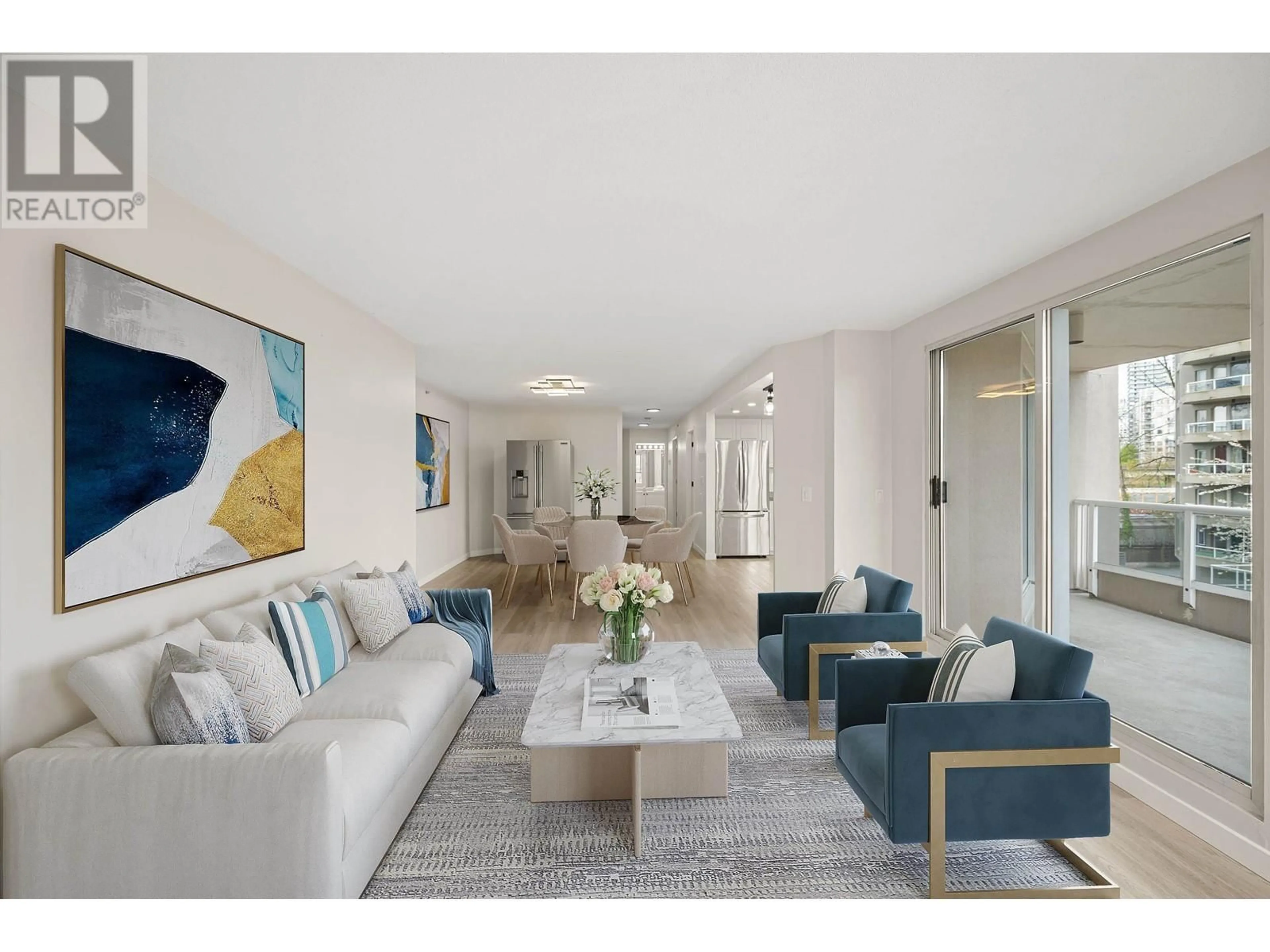 Living room with furniture, unknown for 401 - 1185 QUAYSIDE DRIVE, New Westminster British Columbia V3M6T8