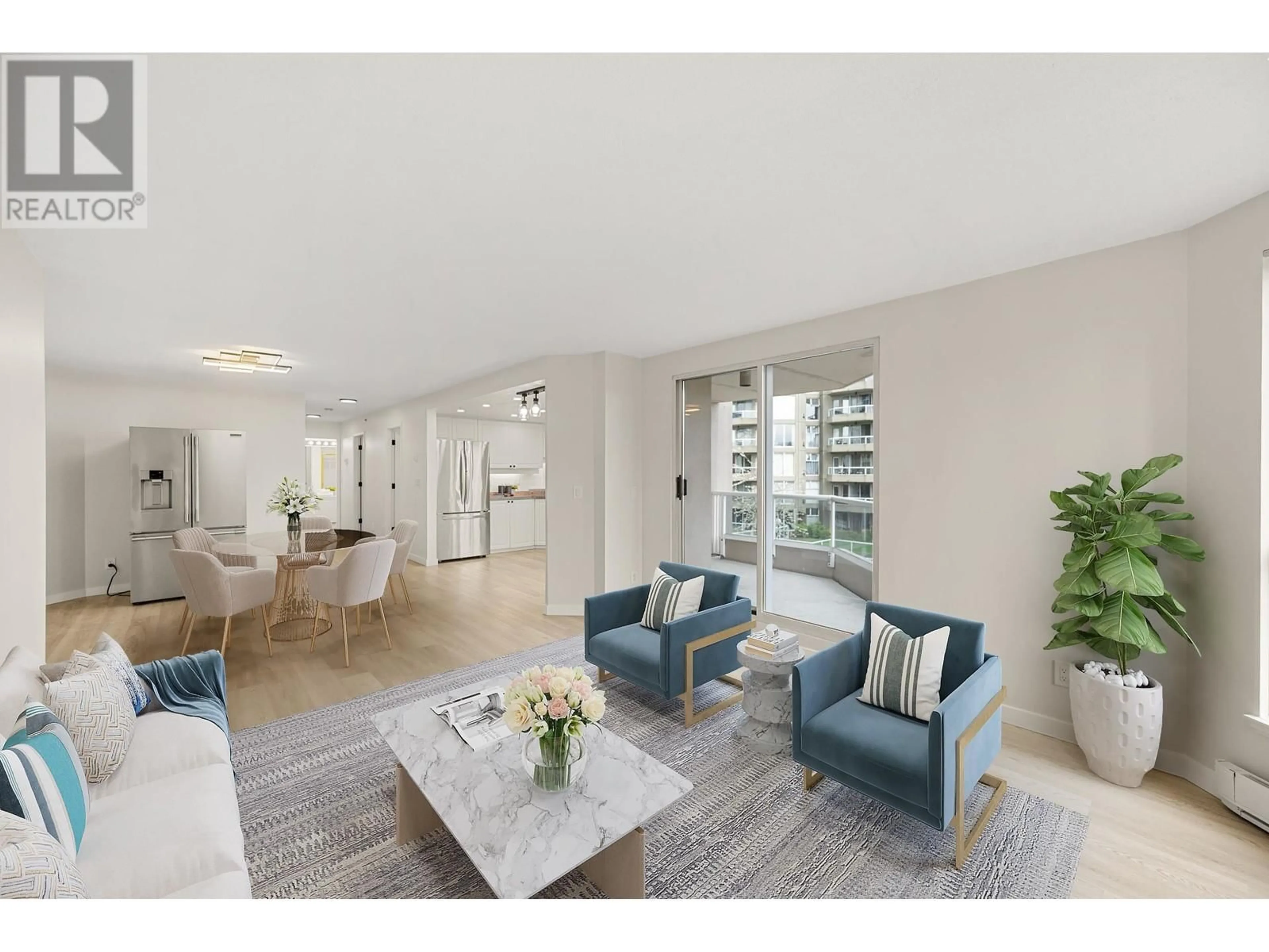 Living room with furniture, unknown for 401 - 1185 QUAYSIDE DRIVE, New Westminster British Columbia V3M6T8