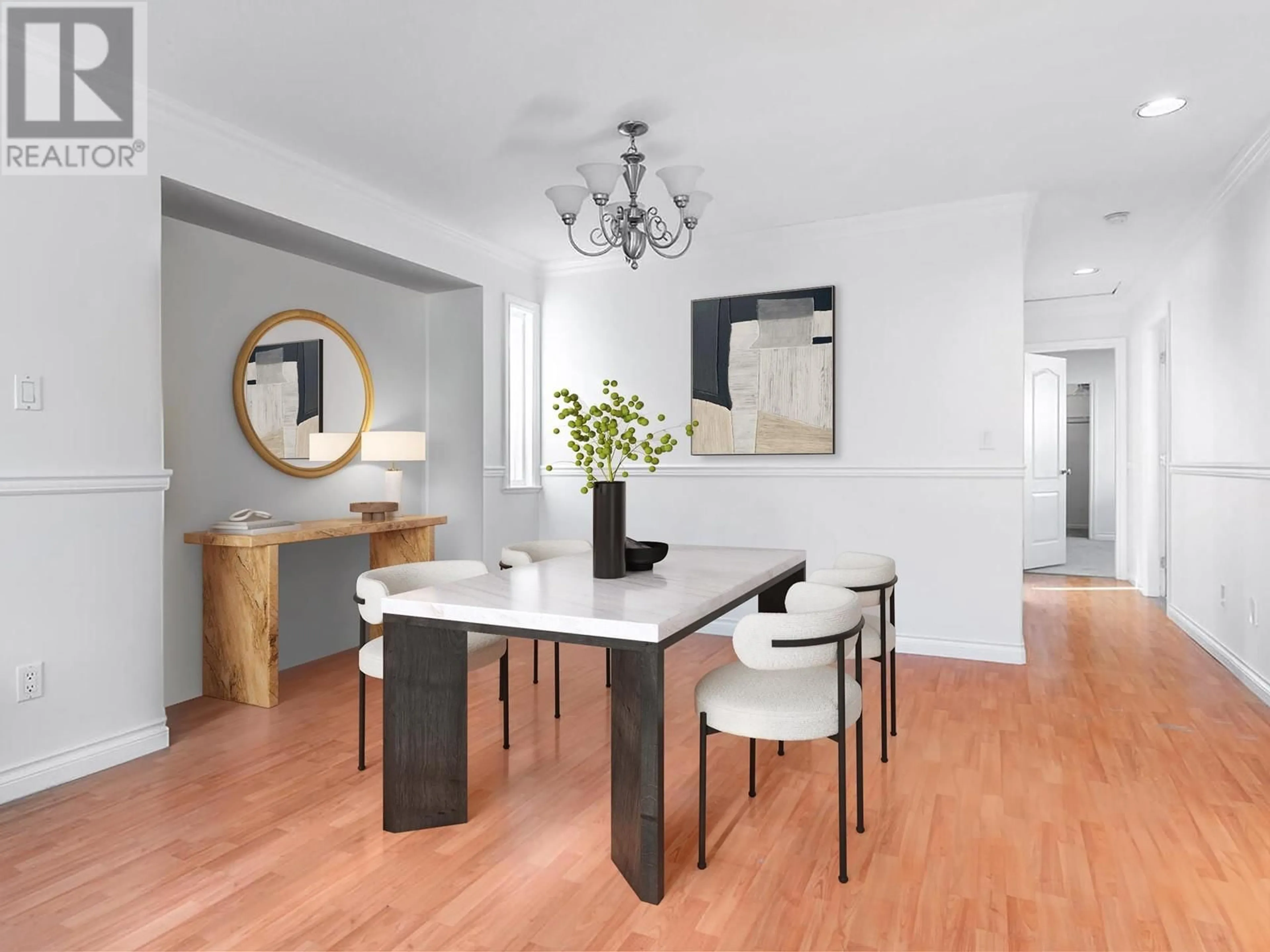 Dining room, wood/laminate floor for 322 MILLVIEW STREET, Coquitlam British Columbia V3K4W9