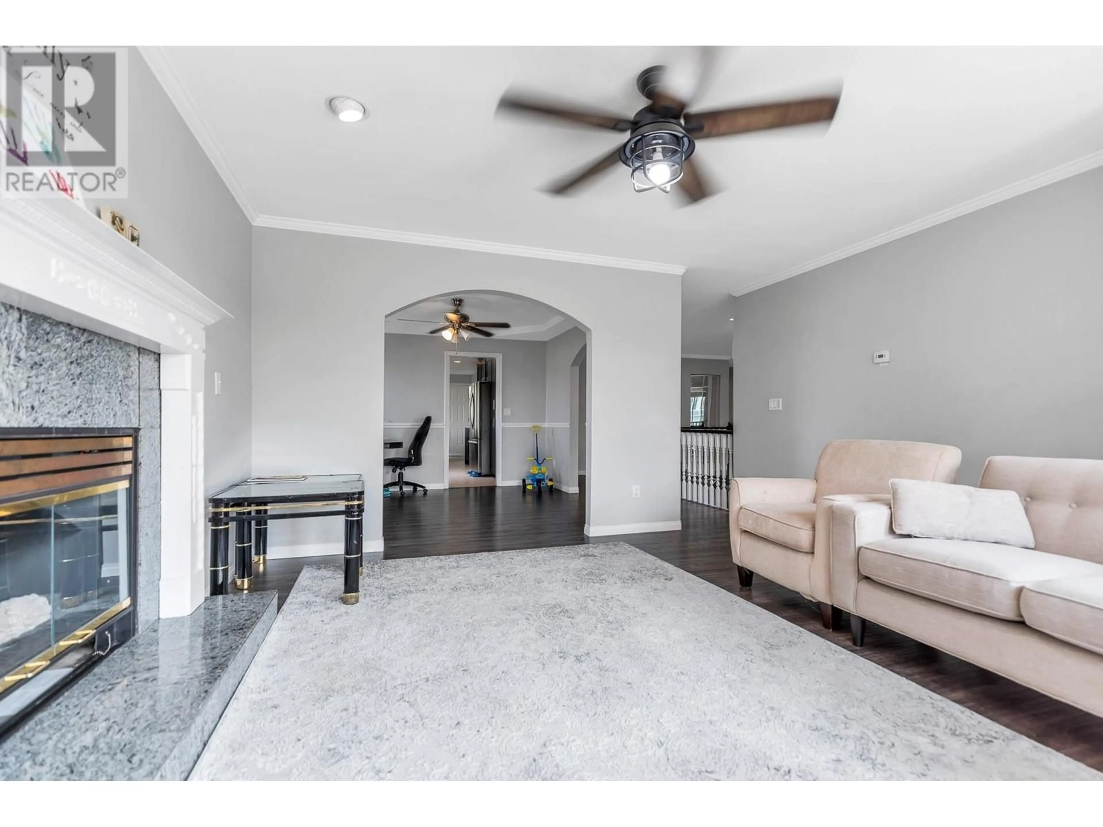 Living room with furniture, ceramic/tile floor for 357 MCGILLIVRAY PLACE, New Westminster British Columbia V3M6R7