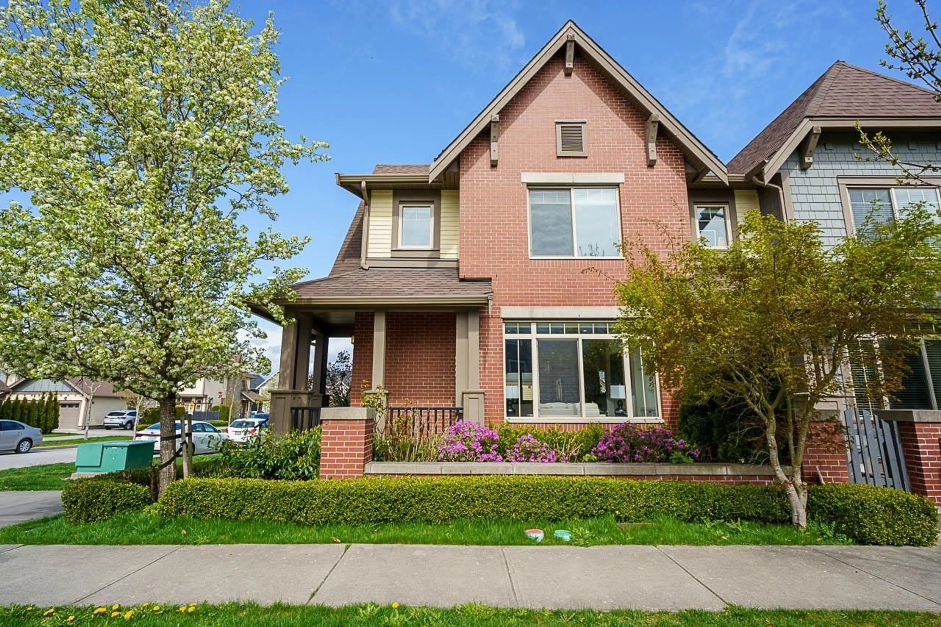 Home with brick exterior material, street for 2452 165, Surrey British Columbia V3Z0M8