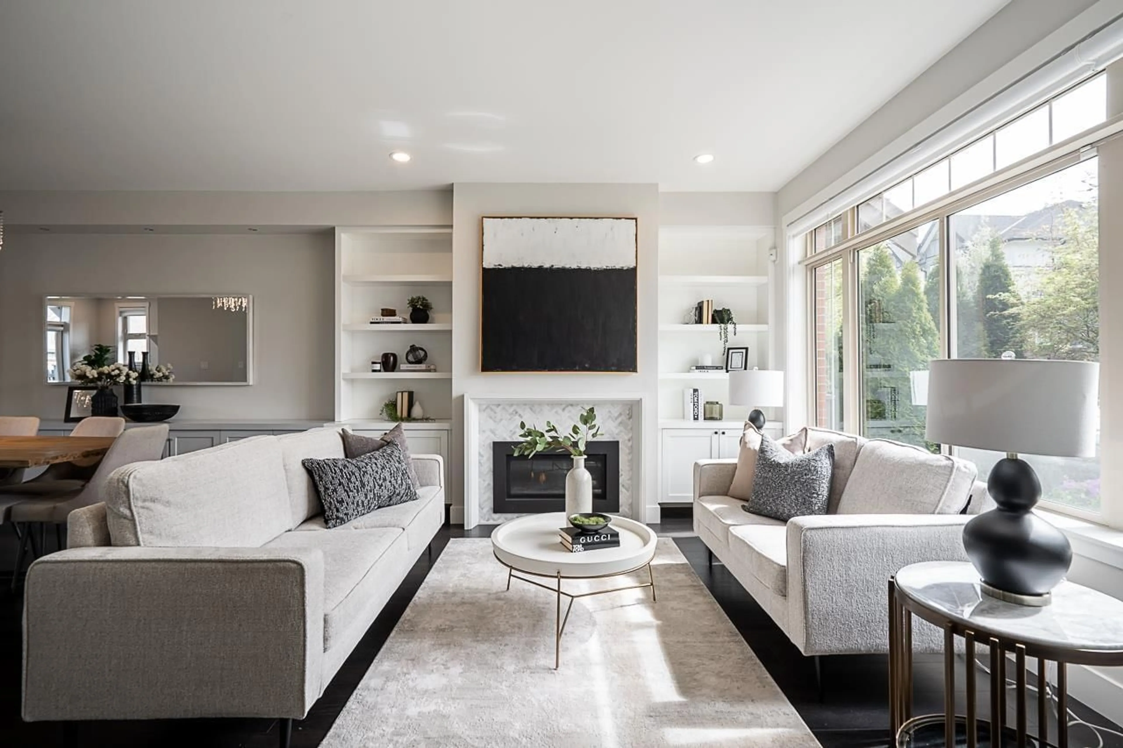 Living room with furniture, unknown for 2452 165, Surrey British Columbia V3Z0M8