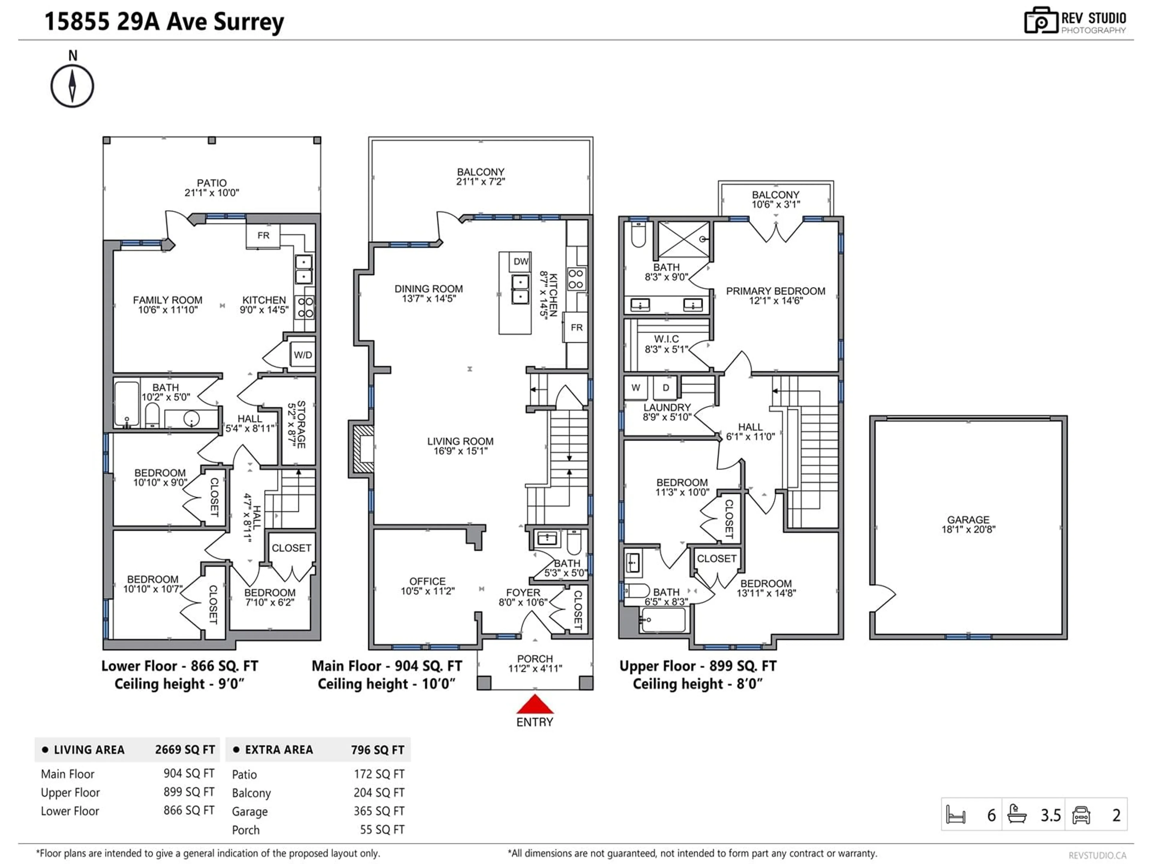 Floor plan for 15855 29A, Surrey British Columbia V3Z0N4