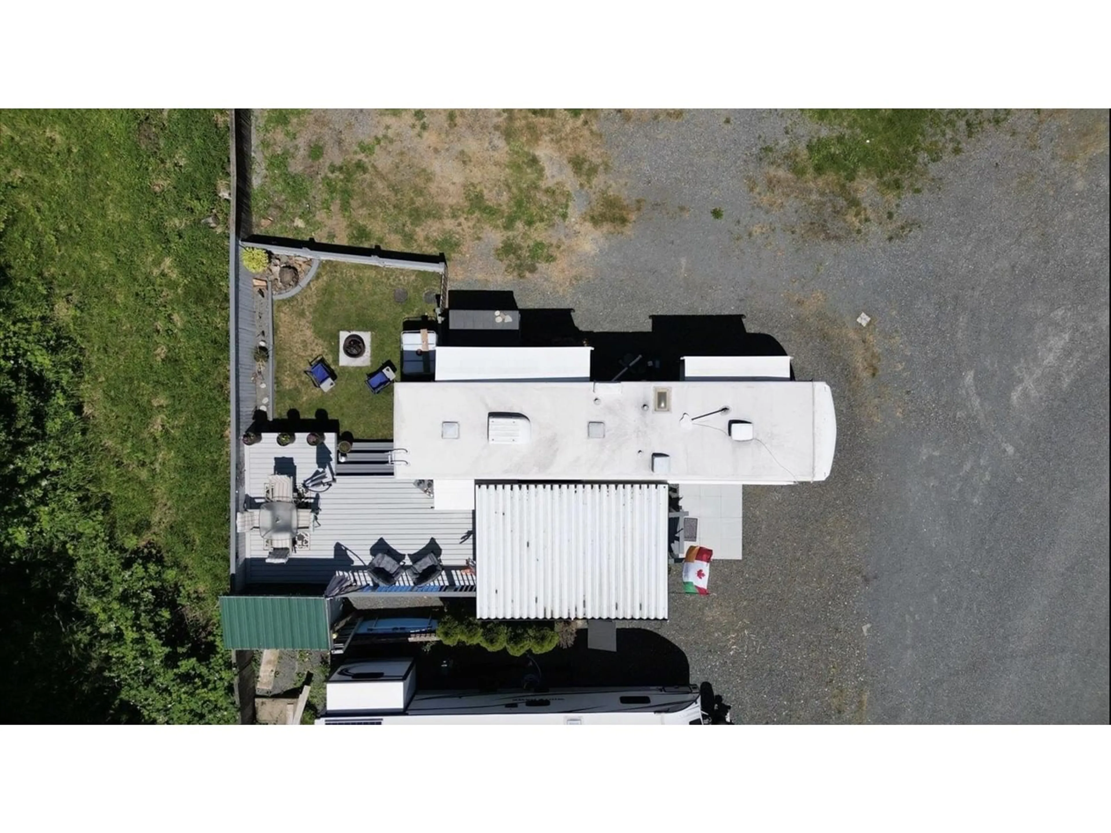 A pic from outside/outdoor area/front of a property/back of a property/a pic from drone, building for 31 - 1201 KENNEDY ROAD, Harrison Mills British Columbia V0M1L0